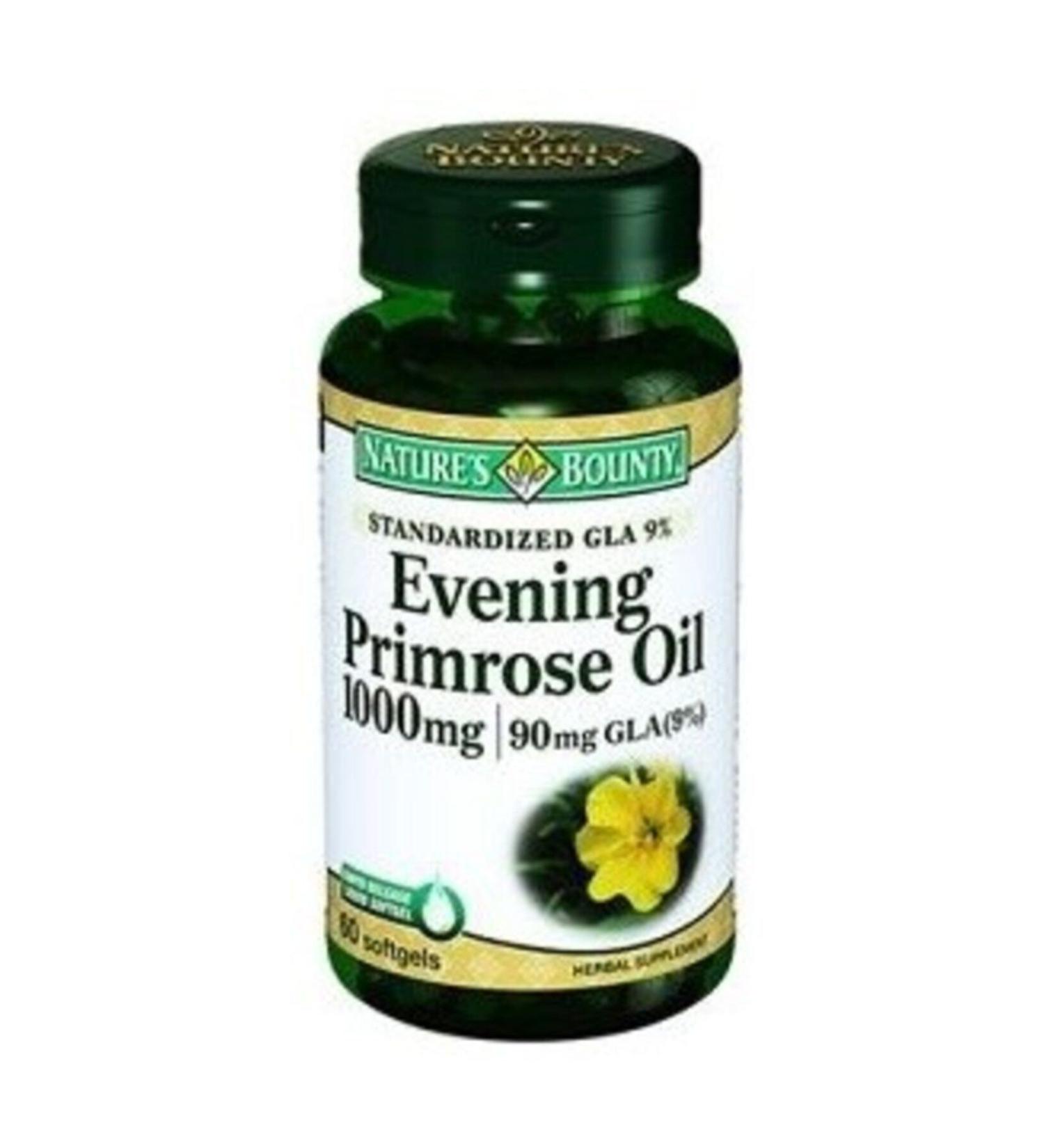 Natures Bounty Evening Primrose Oil 1000 Mg 60 Softgel