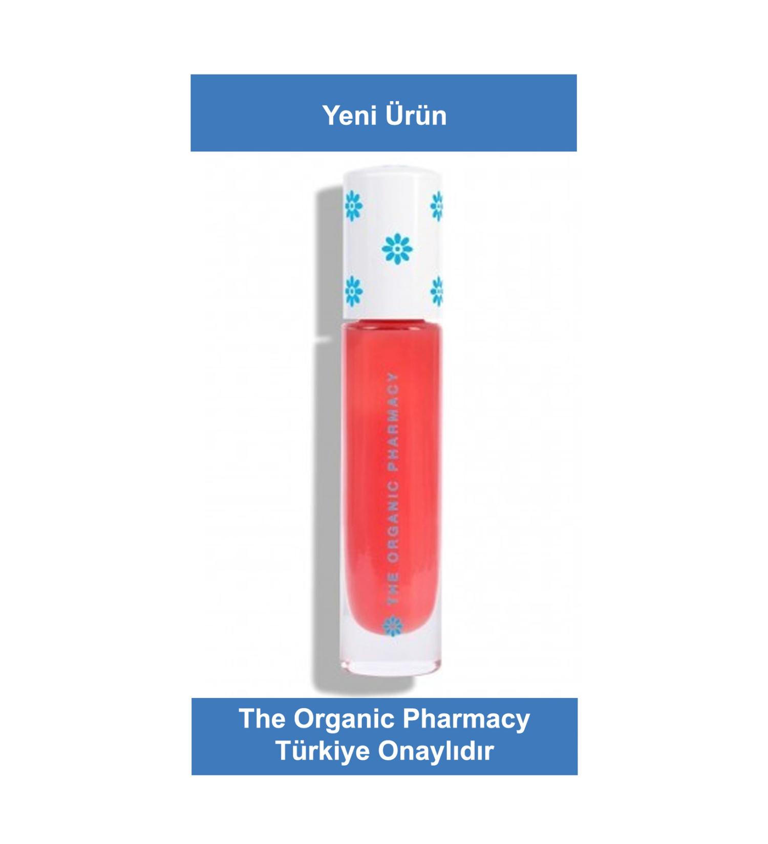The Organic Pharmacy No Lipgloss Volumising Balm Gloss Coral 5ml