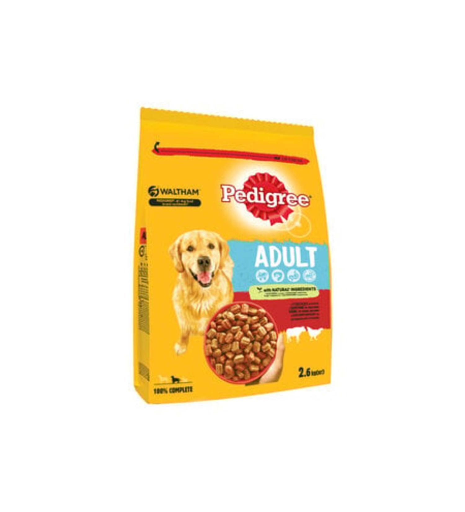 Pedigree Steak Dry Food 2.6 Kg (1 PC)