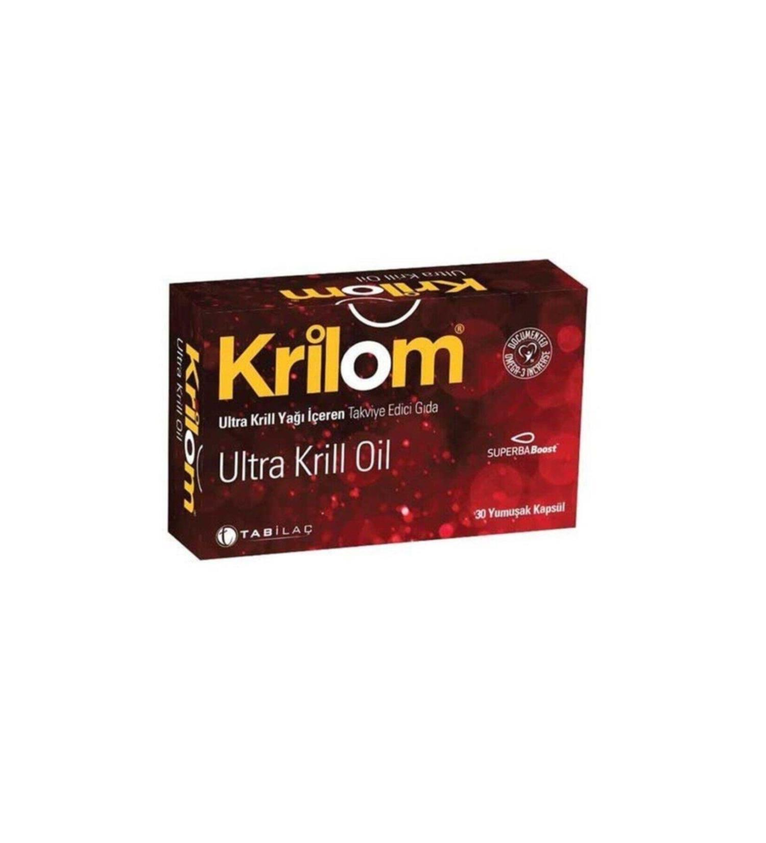 Krilom Ultra Krill Oil 30 Capsules