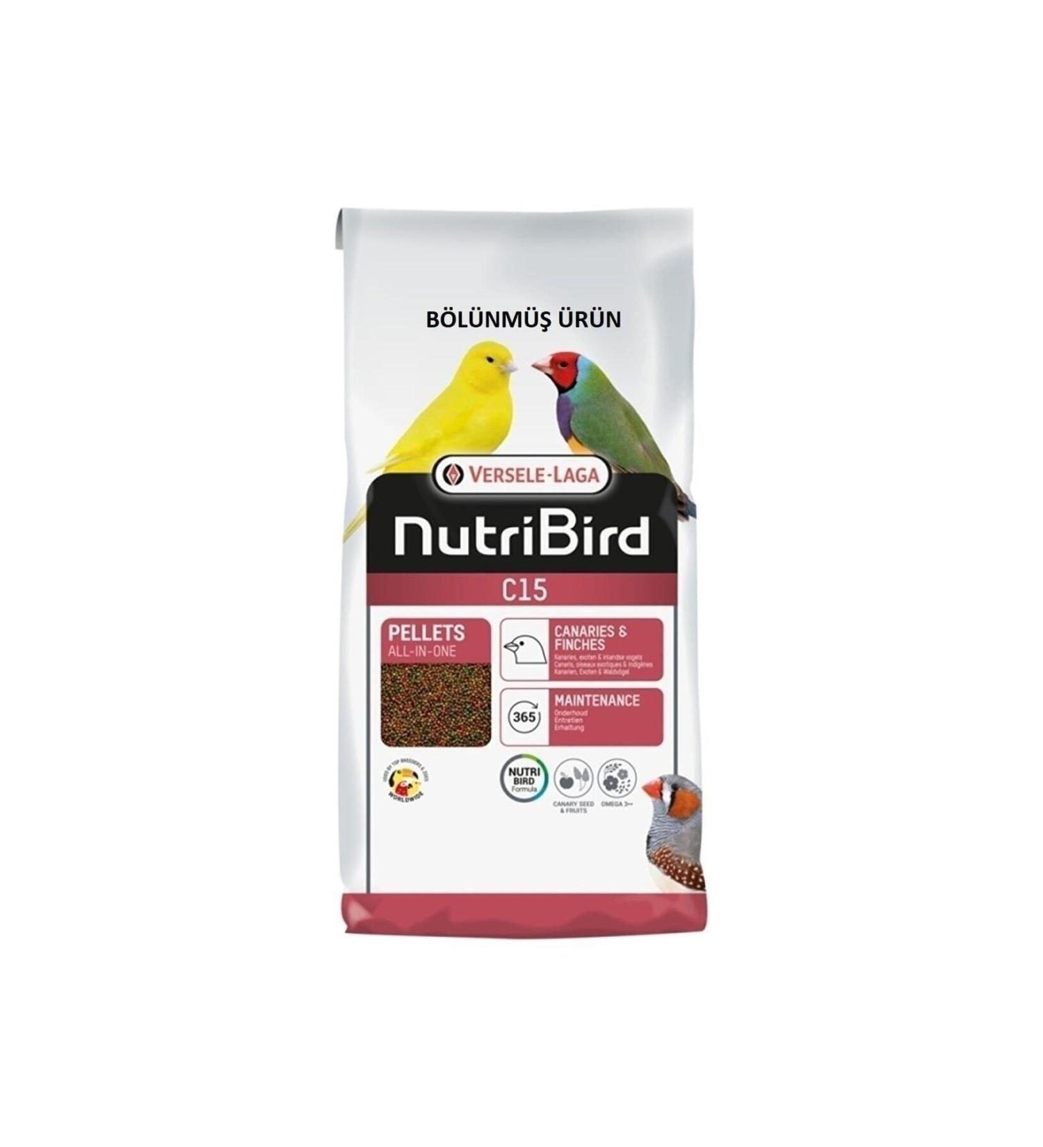 Versele Laga Nutribird C15 Canary Finch Pellet Food 500gr Trial Package