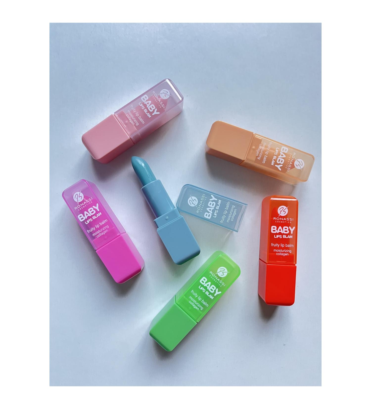 RS Ronassi Cosmetics Lip Care Cream & Lip Gloss 24 Hour Moisture Strawberry Scent Pink Sparkle - Buy Online on GoSupps.com