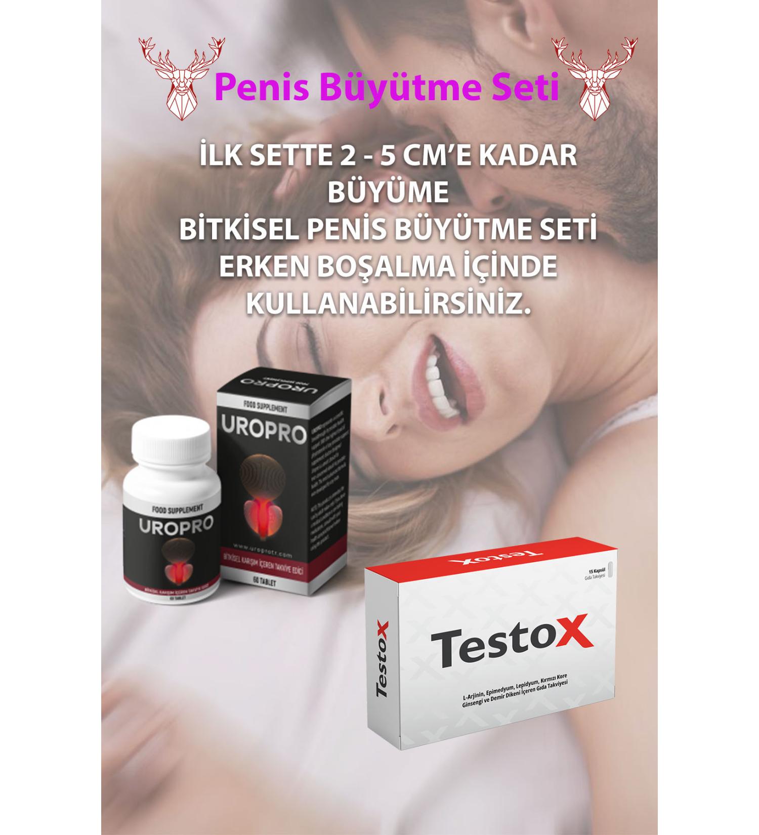 Bioleks UroPro and Testox Enlargement Set