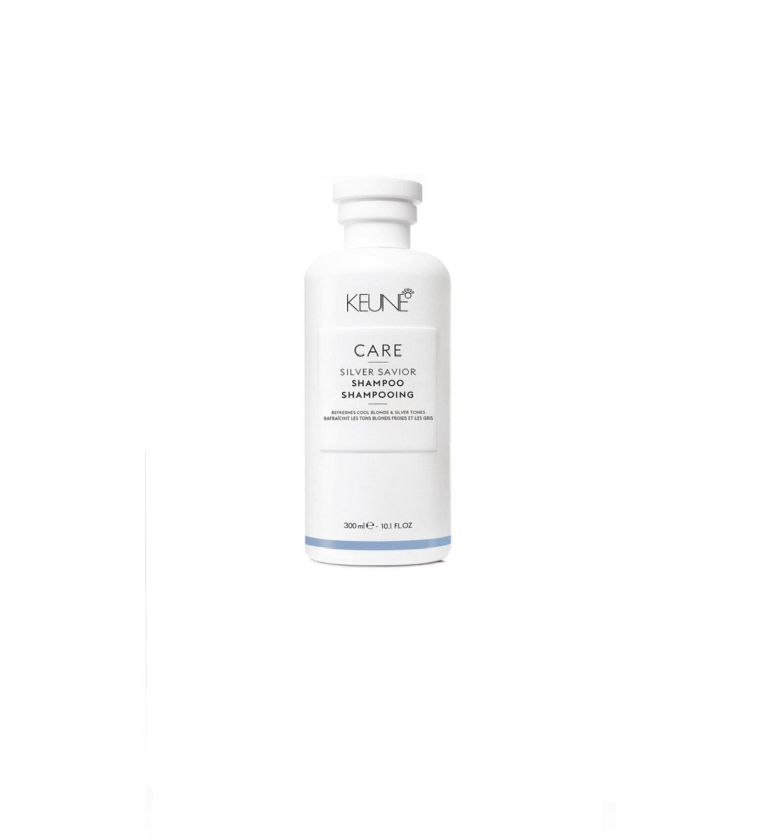 Keune Silver Savior Gray White Eve Platinum Hair Purple Shampoo 300ml