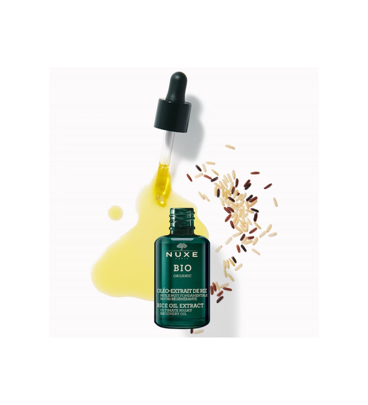 Nuxe Bio Organic Ultimate Night Recovery Regenerating Oil for Dry Skin 30 ml