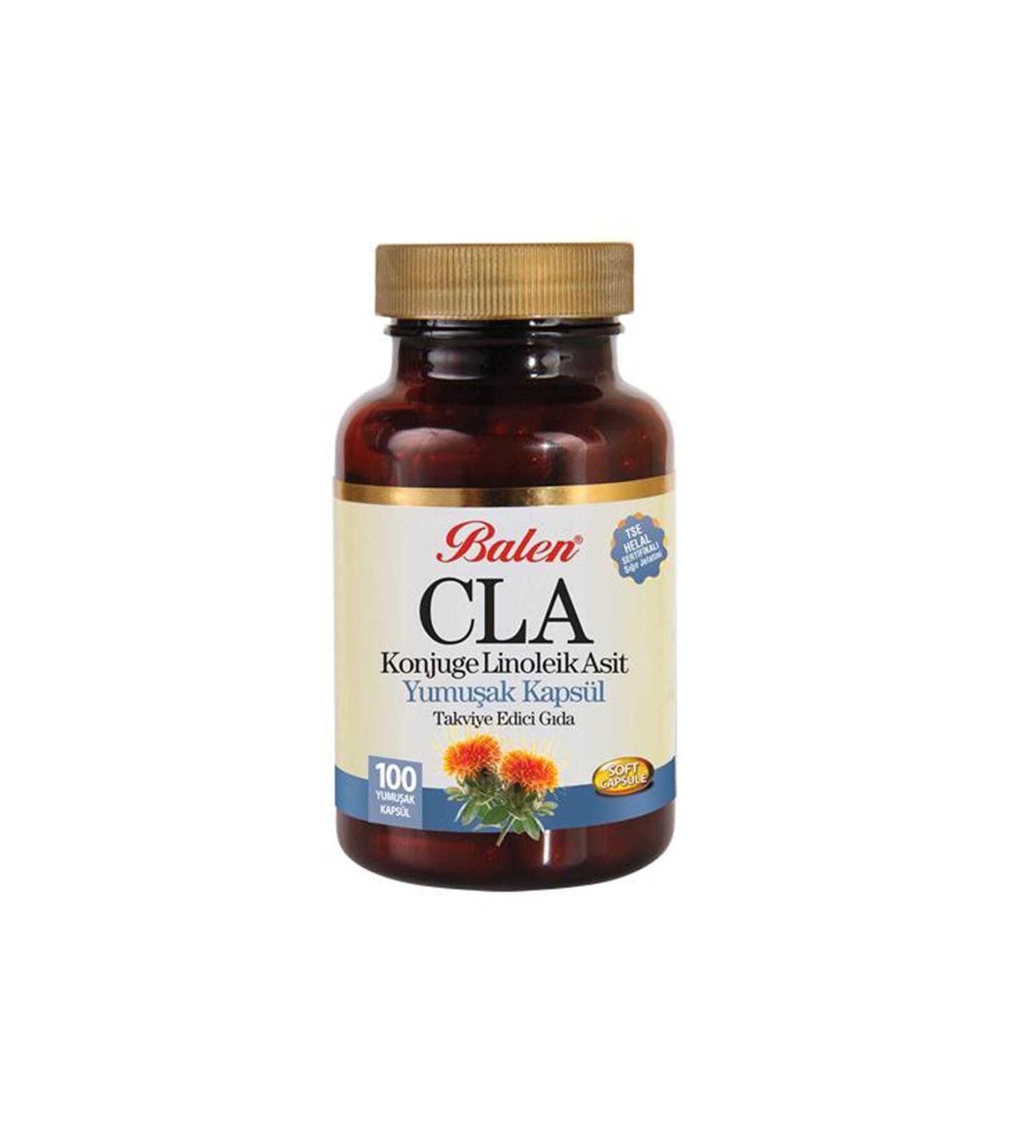 Balen Cla Conjugated Linoleic Acid Softgel 1380 Mg 100 Capsules Balen