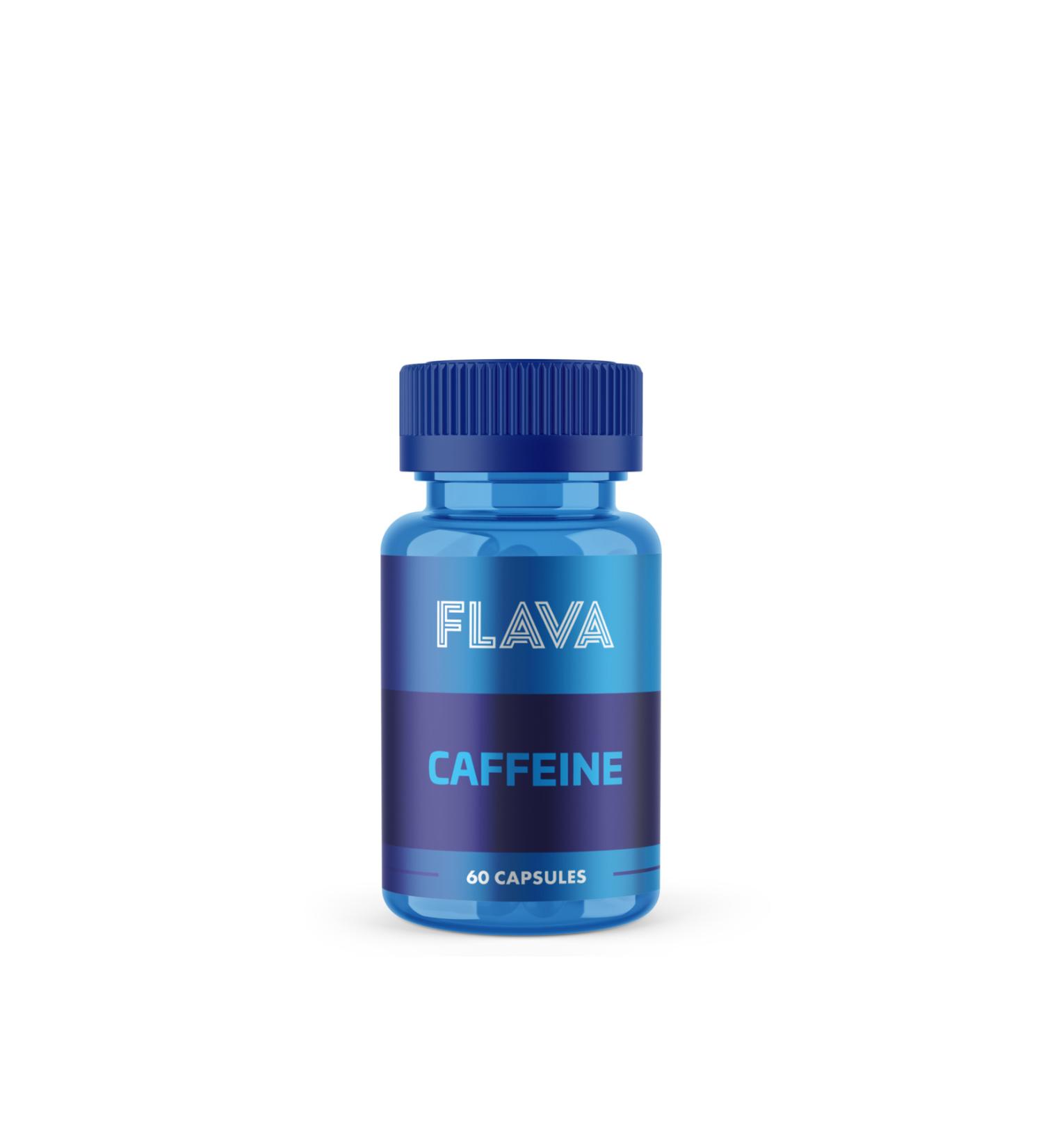 FLAVA Caffeine 200mg - 60 Capsules