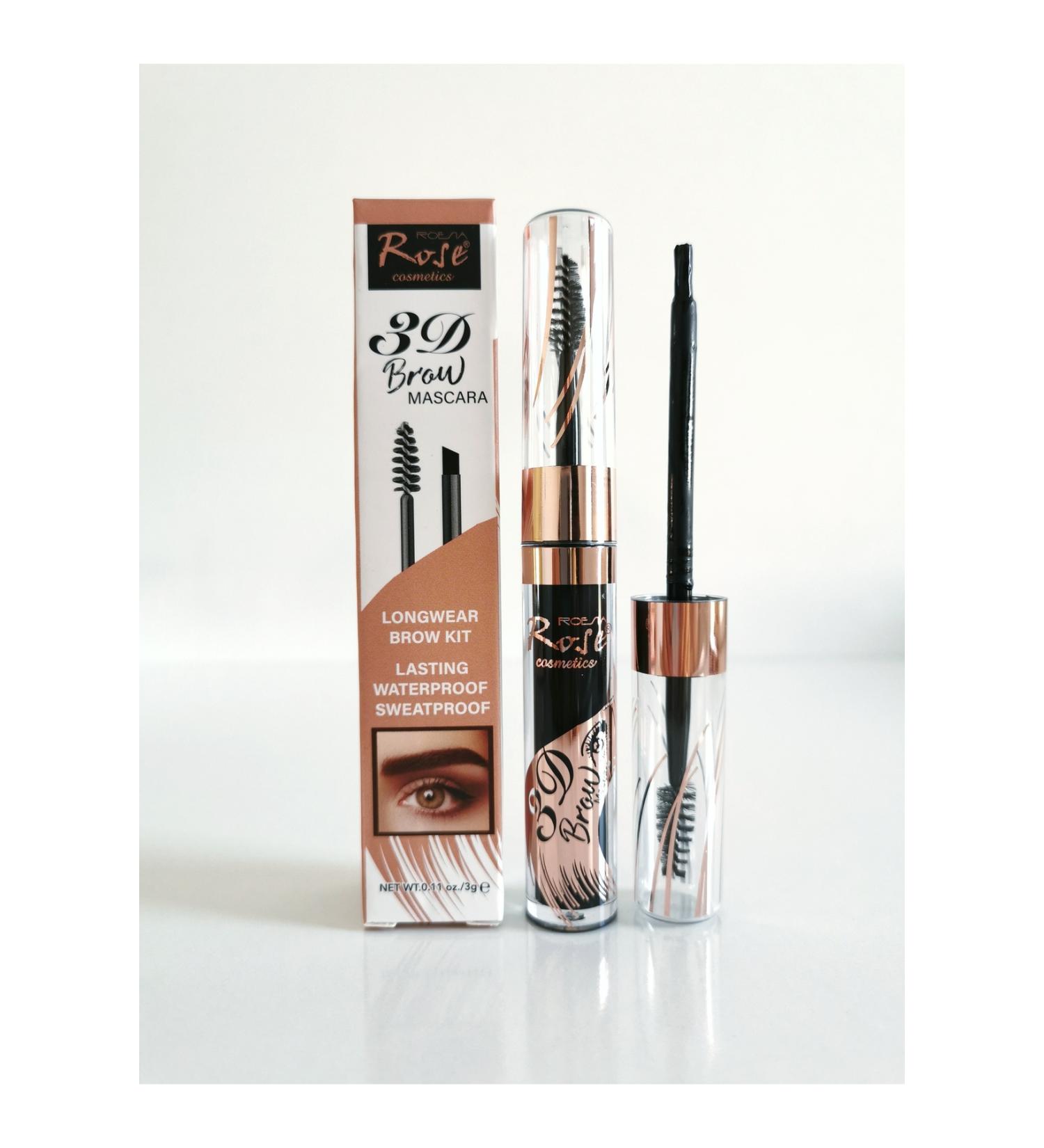 Cosha Beauty Rose 3D Brow Eyebrow Mascara - Long Lasting Eyebrow Kit