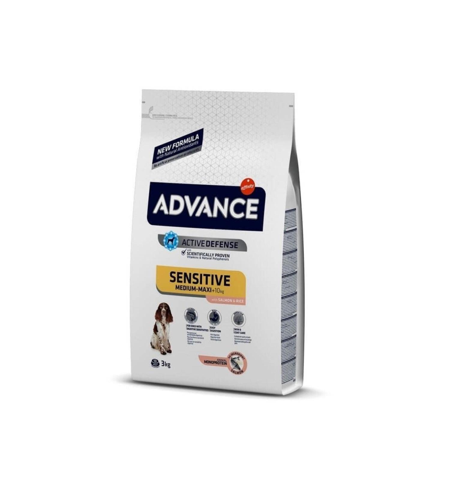 Advance Neo Pet Market Sensitive Adult Dog Food with Salmon and Rice 3 Kg
