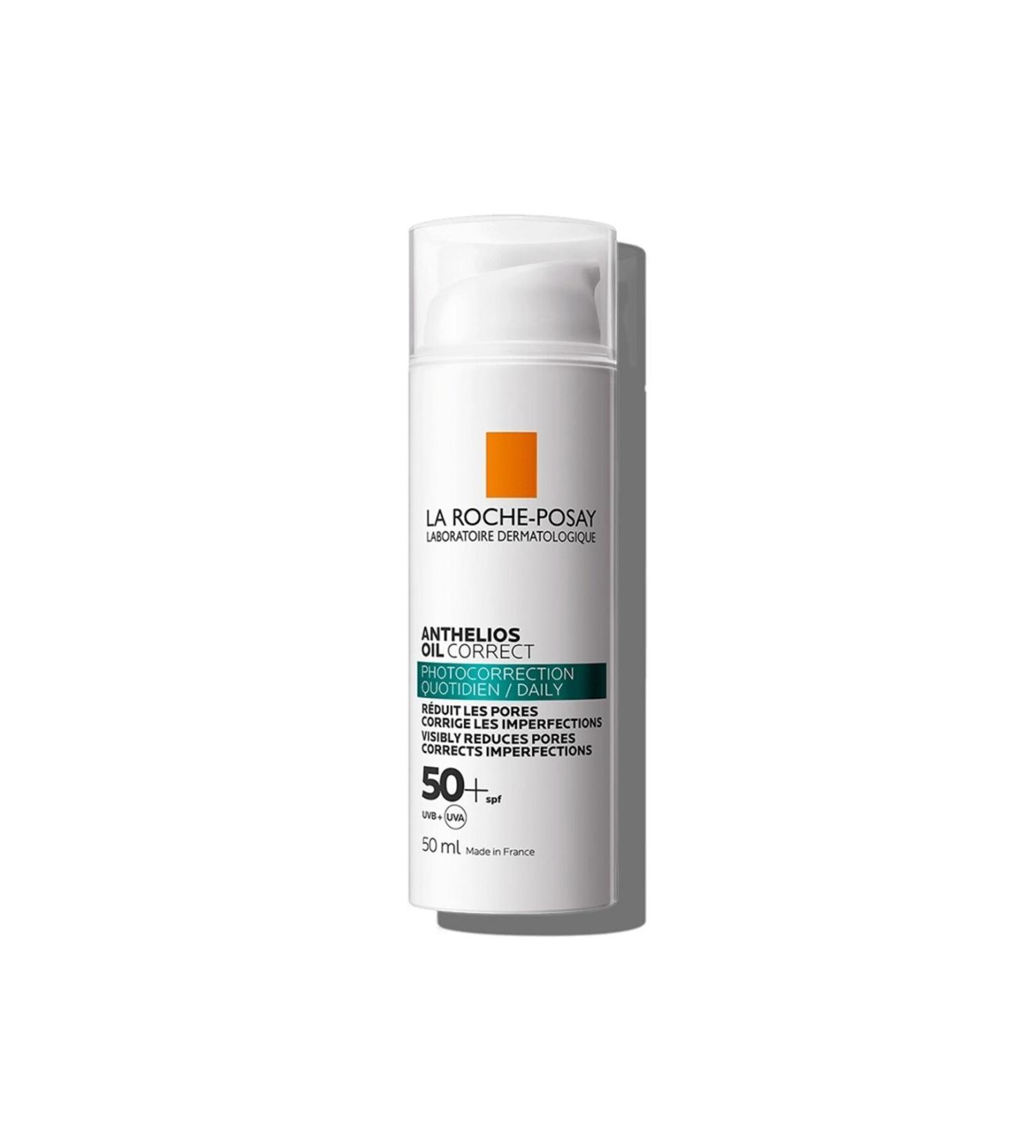 La Roche Posay Anthelios Oil Correct Photoaging Protection Breathable Vitamin B3-E SPF50+ Face Sun Cream 50 ml
