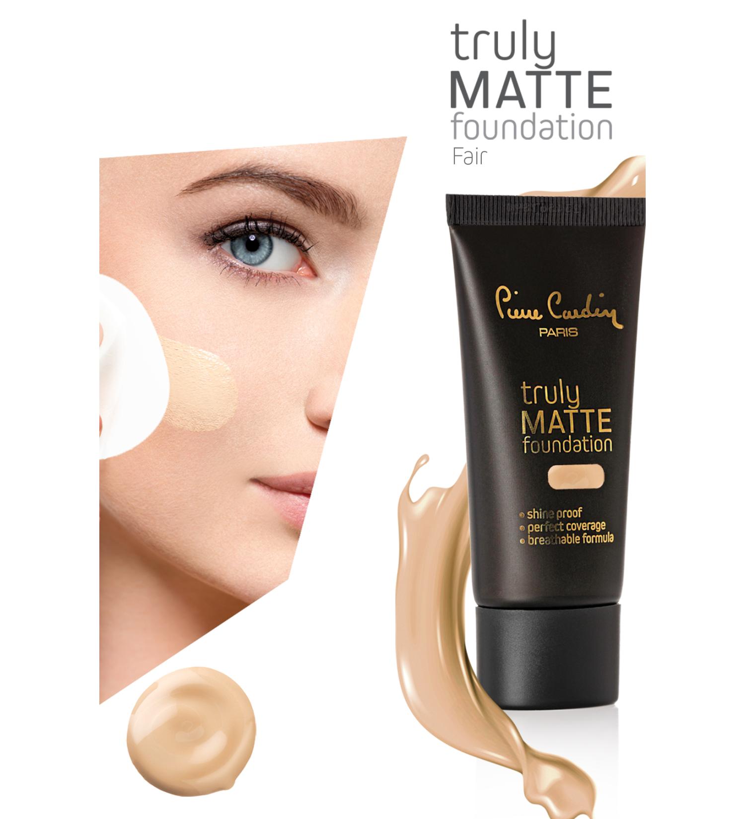 Pierre Cardin Truly Matte Foundation - Fair
