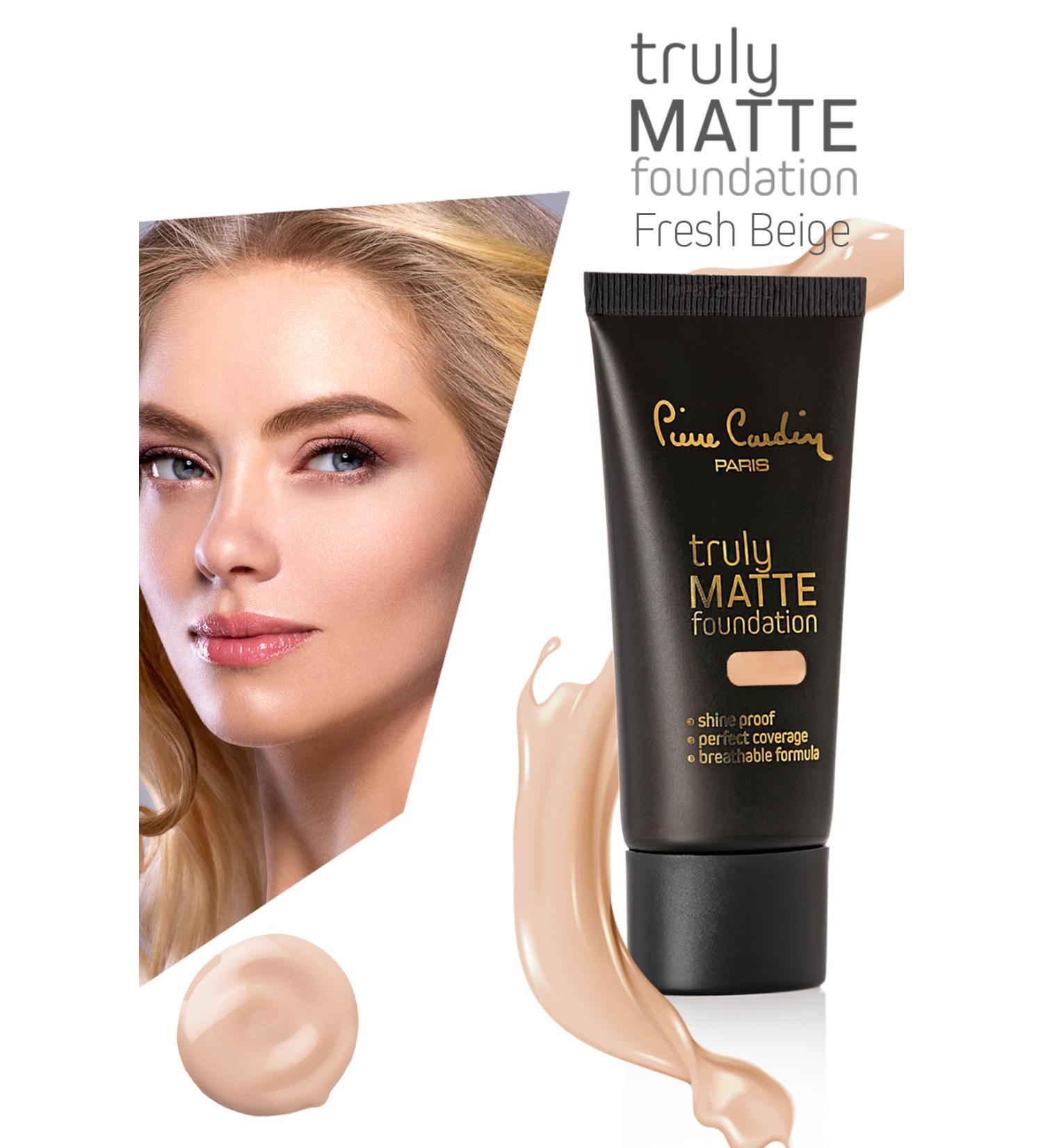 Pierre Cardin Truly Matte Foundation - Fresh Beige