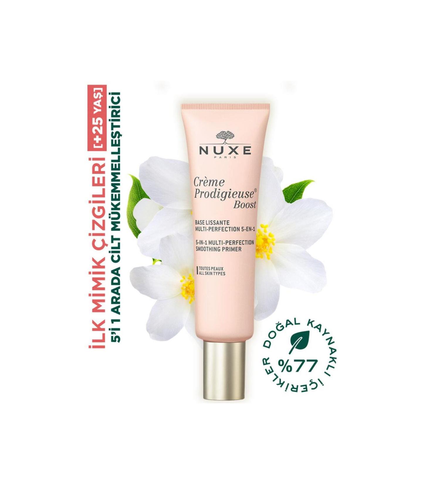 Nuxe Creme Prodigieuse Boost Multi-Perfection 5 in 1 Smoothing Base 30 ml - Buy Online on GoSupps.com