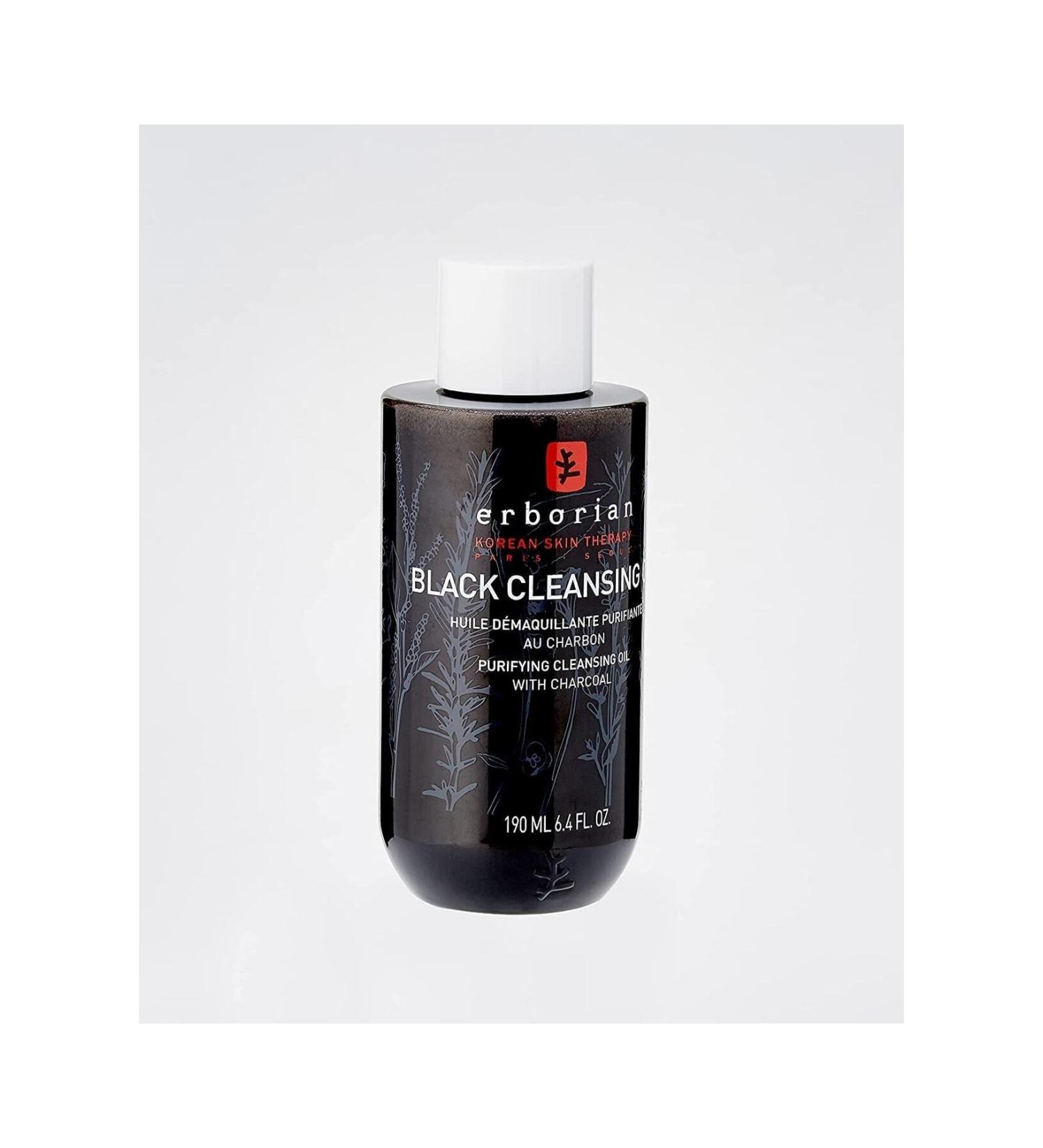 erborian Black Cleansing Oil Purifying Make-up Removal Oil 190 ml makeup remover