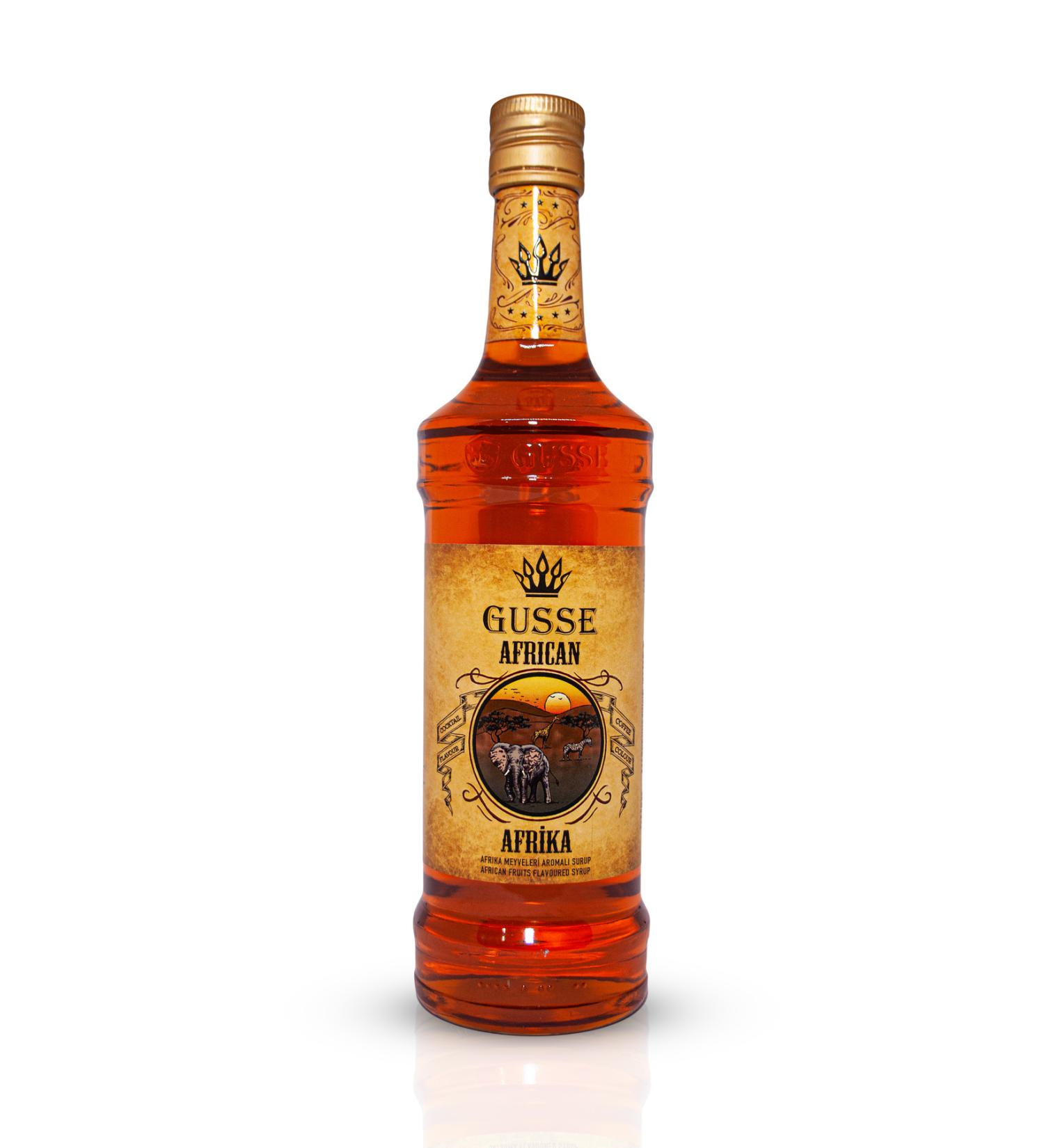 Gusse African Flavored Cocktail Syrup 70 Cl 8681259704950