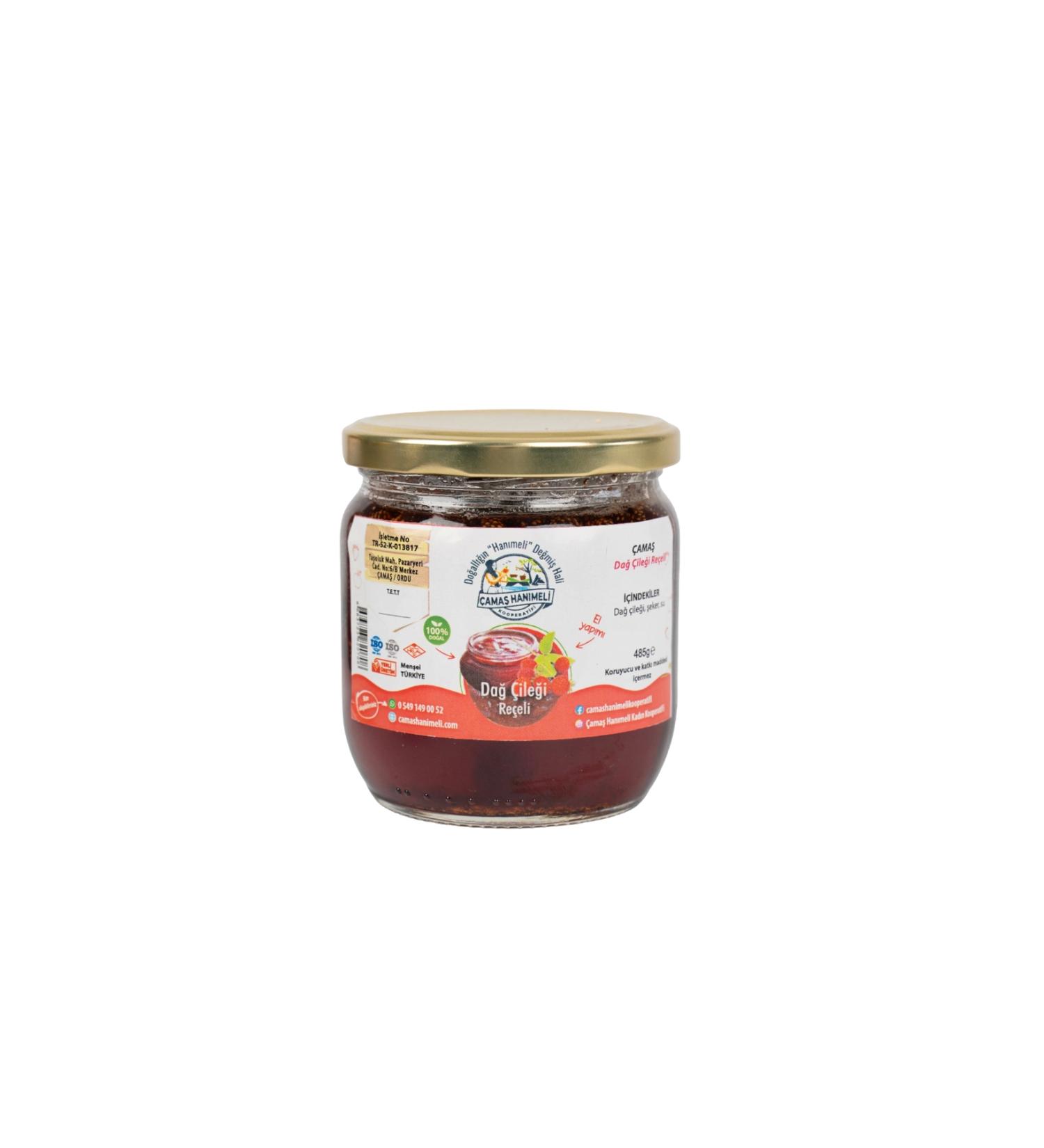 Ordu Organic Market Wild Strawberry Jam 485 GR