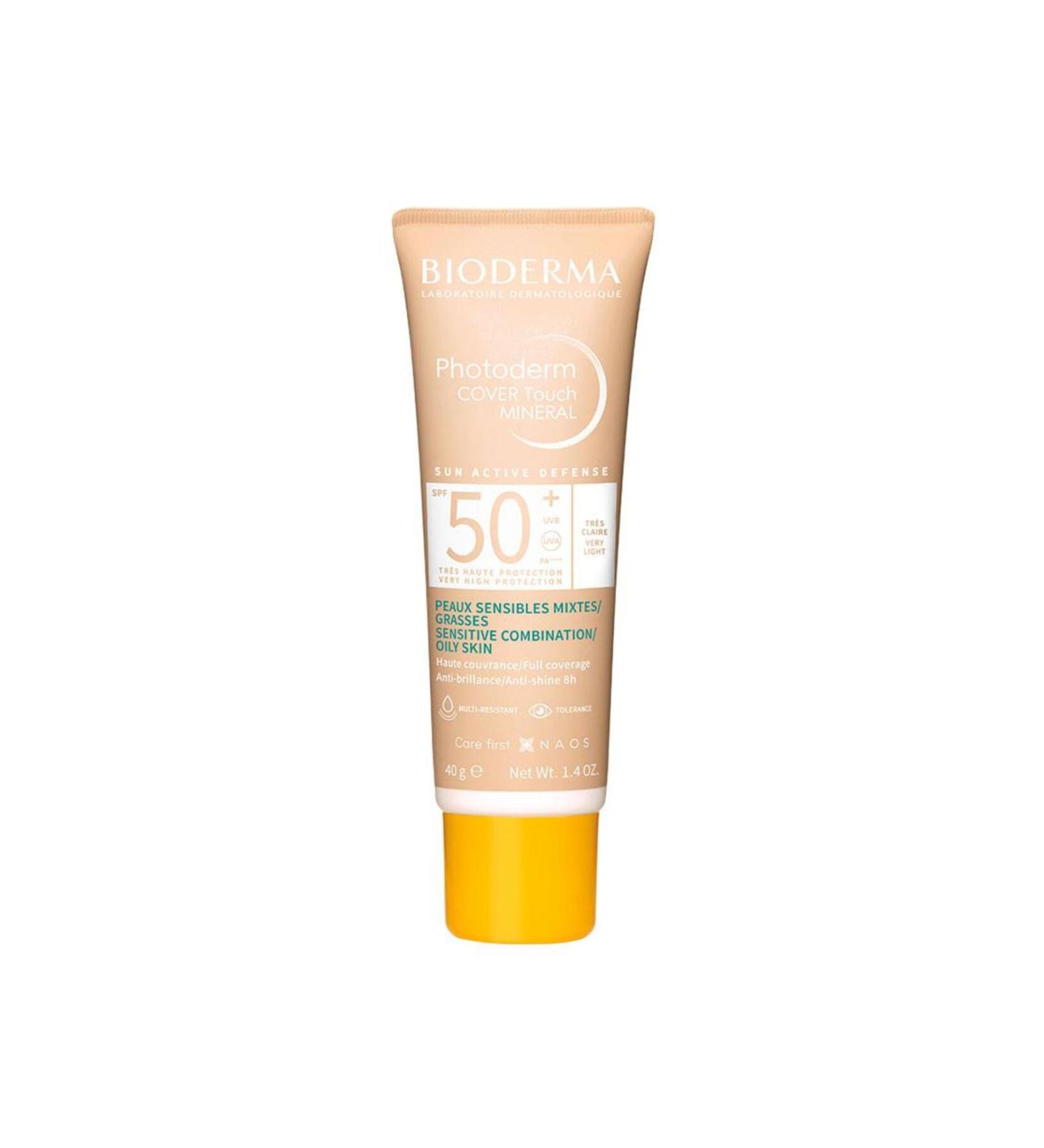 Bioderma Photoderm Cover Touch Mineral Spf50+ 40 gr - Very Light