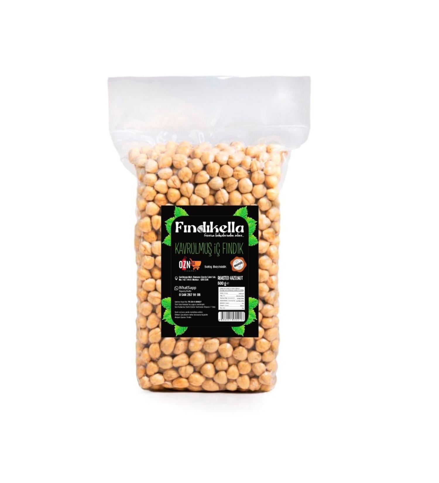 FINDIKELLA Double Roasted Giresun Hazelnuts 500 Gr