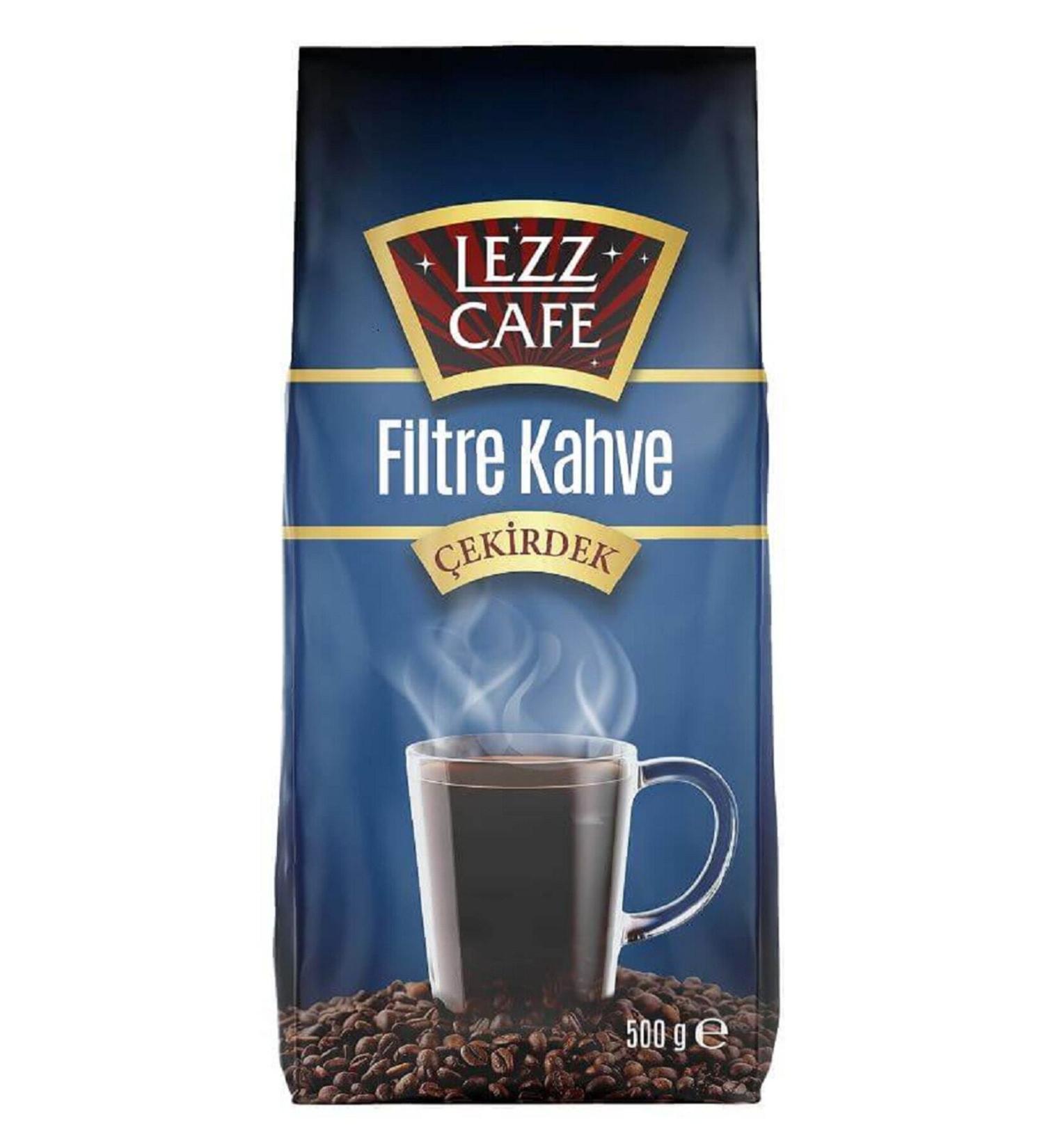 Cafe Lezzcafe Filter Coffee Beans 500 Gr