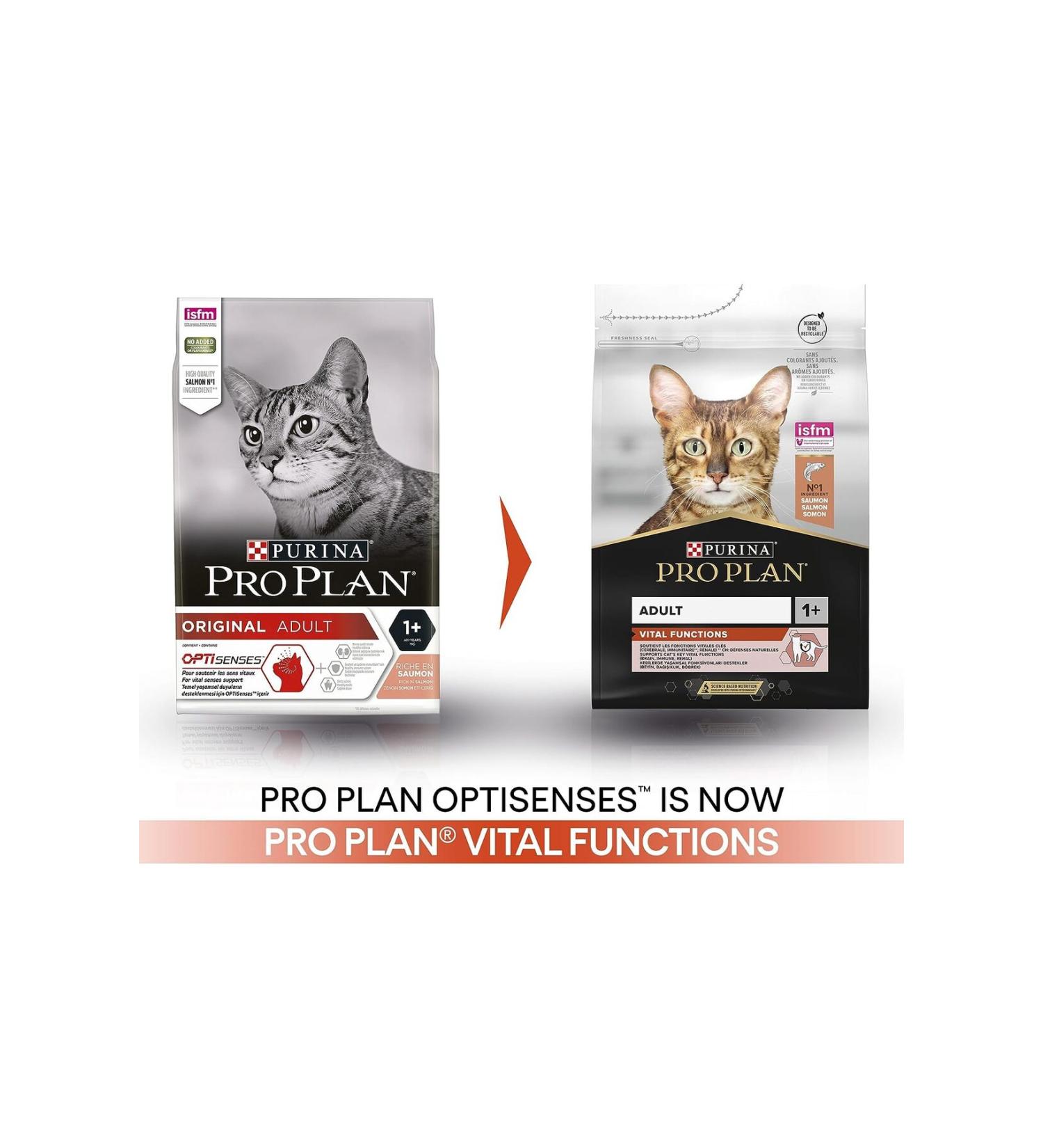 Pro Plan Pro Plan Adult Cat Food with Salmon 1.5 Kg - Buy Online on GoSupps.com