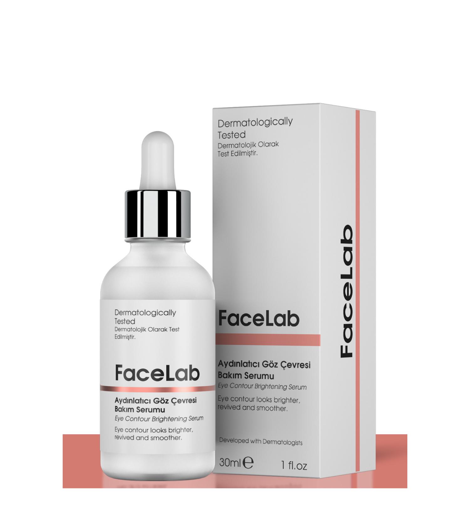 FaceLab Brightening and Moisturizing Eye Contour Care Serum 30 ml - Buy Online on GoSupps.com