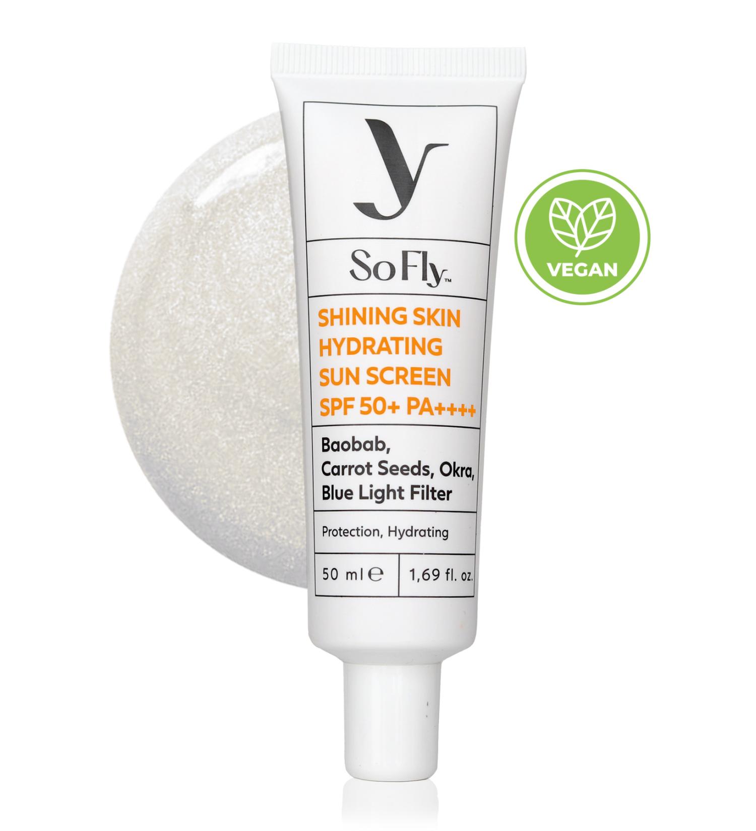 So Fly Shining Skin Hydrating Sun Screen Spf50 Pa 50ml