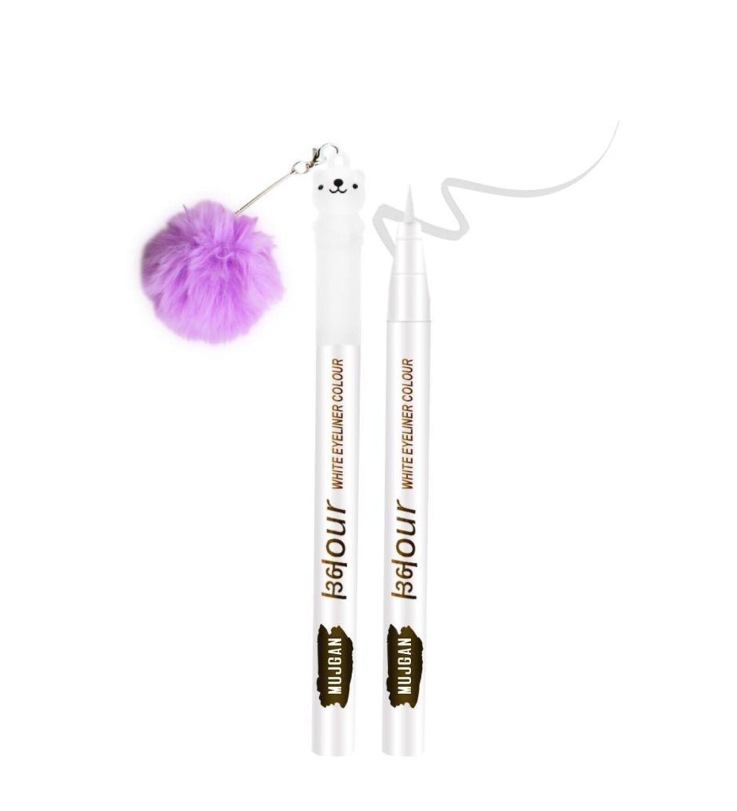 MUJGAN Pompom White Pencil Eyeliner - Buy Online on GoSupps.com
