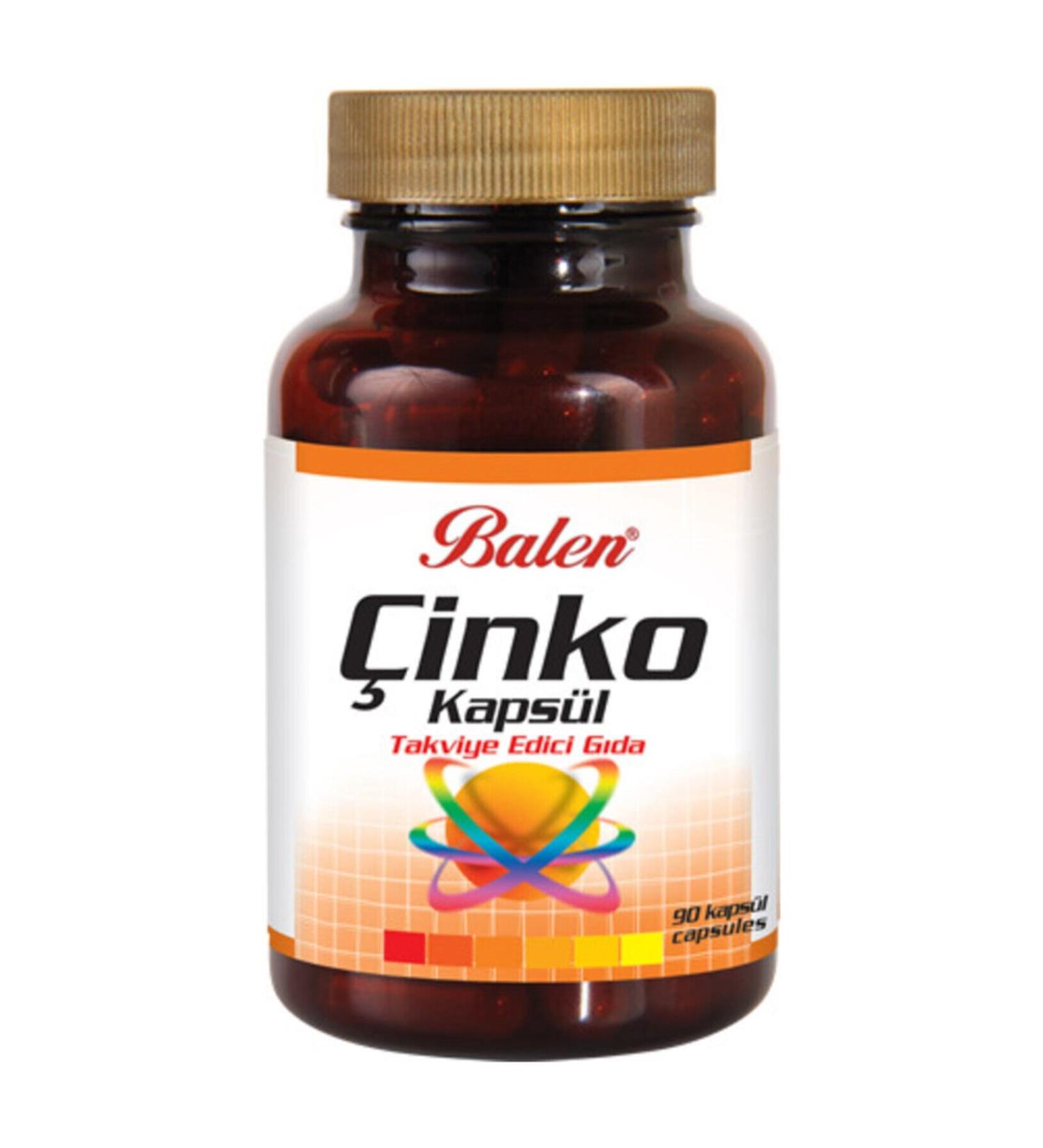 Balen Zinc 90 Capsules 325mg