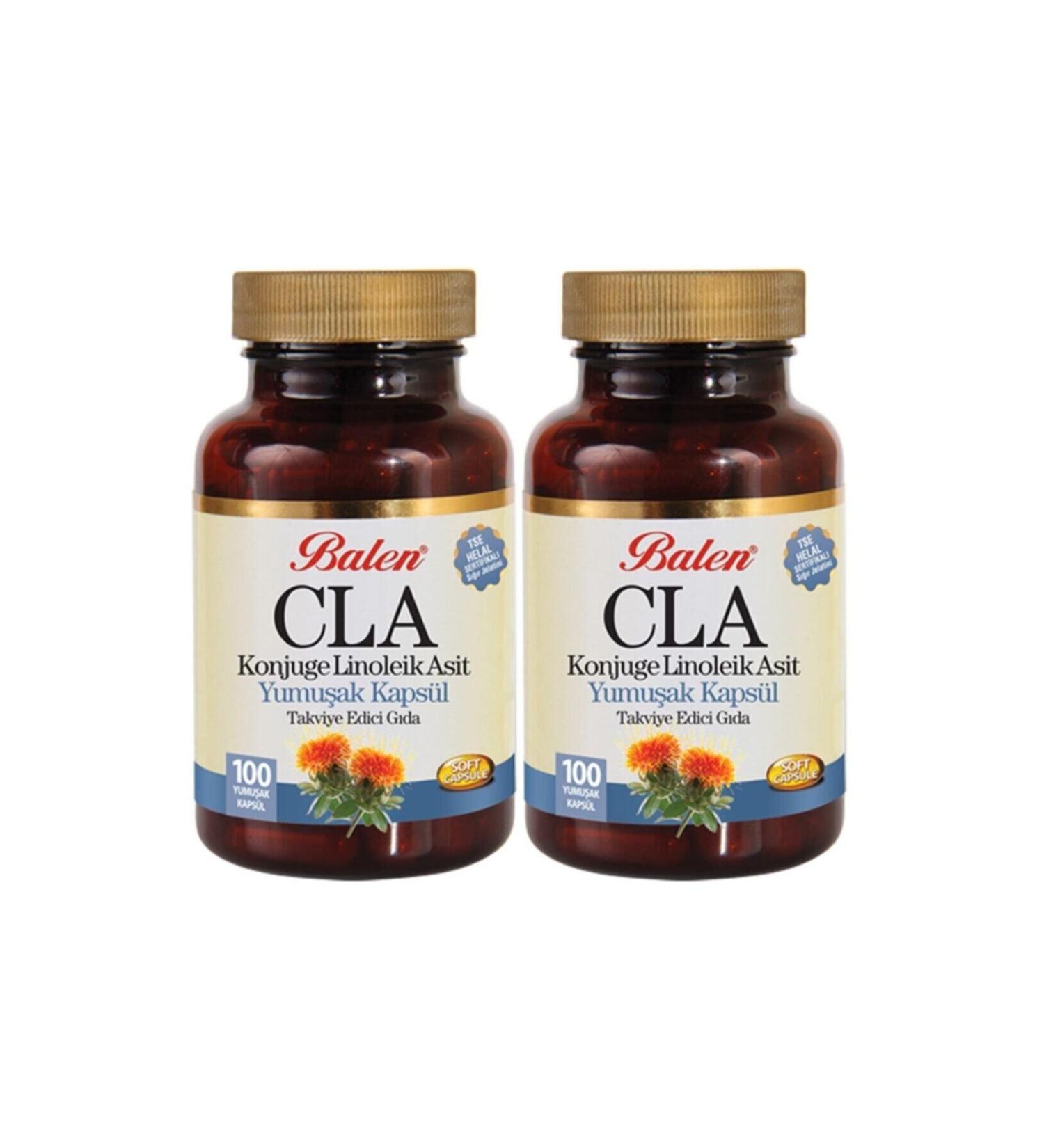 Balen Cla Conjugated Linoleic Acid 100 Softgels X 2 Pieces