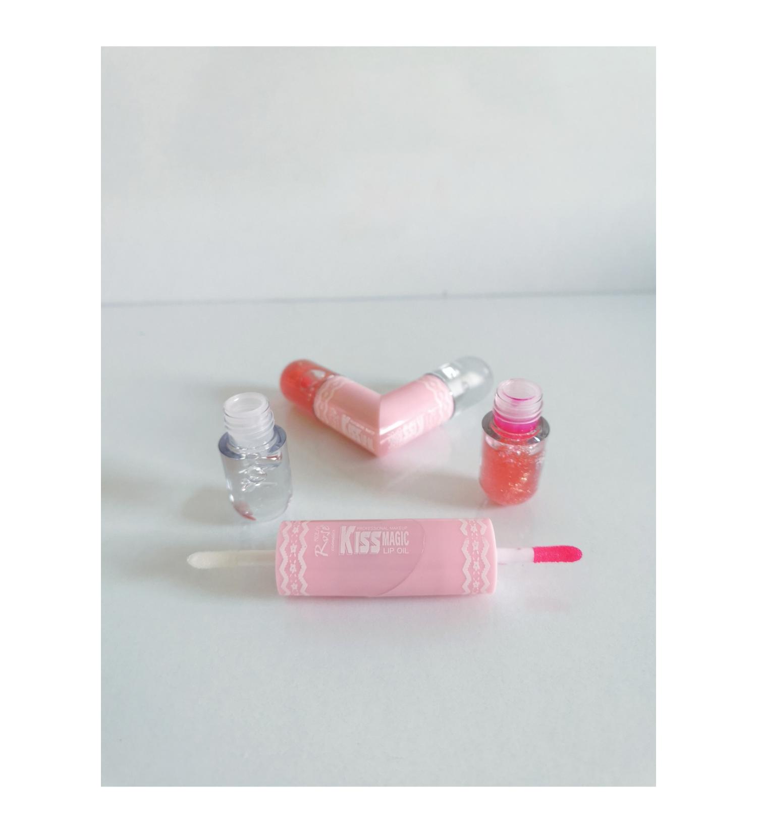 Roesia Rose Cosmetics Rose Kiss Magic 2IN1 Double Sided Lip Gloss