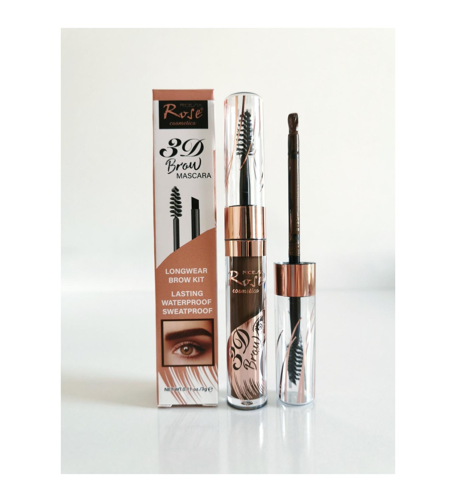 Cosha Beauty Rose 3D Brow Eyebrow Mascara - Long Lasting Eyebrow Kit