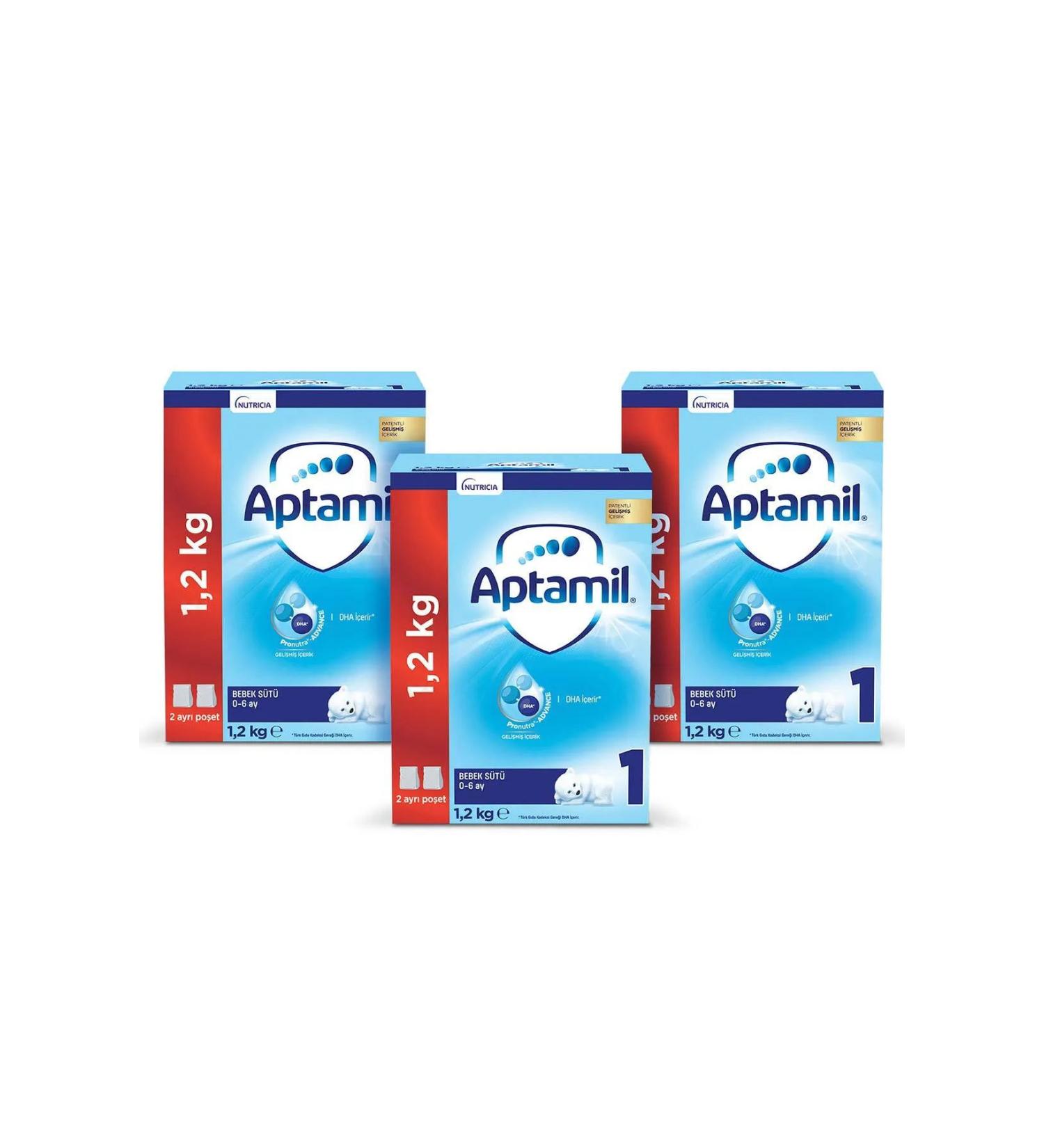 Aptamil Number 1 1200 GR 0-6 Months 3-Pack Advantage Package (3600 GR) - Buy Online on GoSupps.com