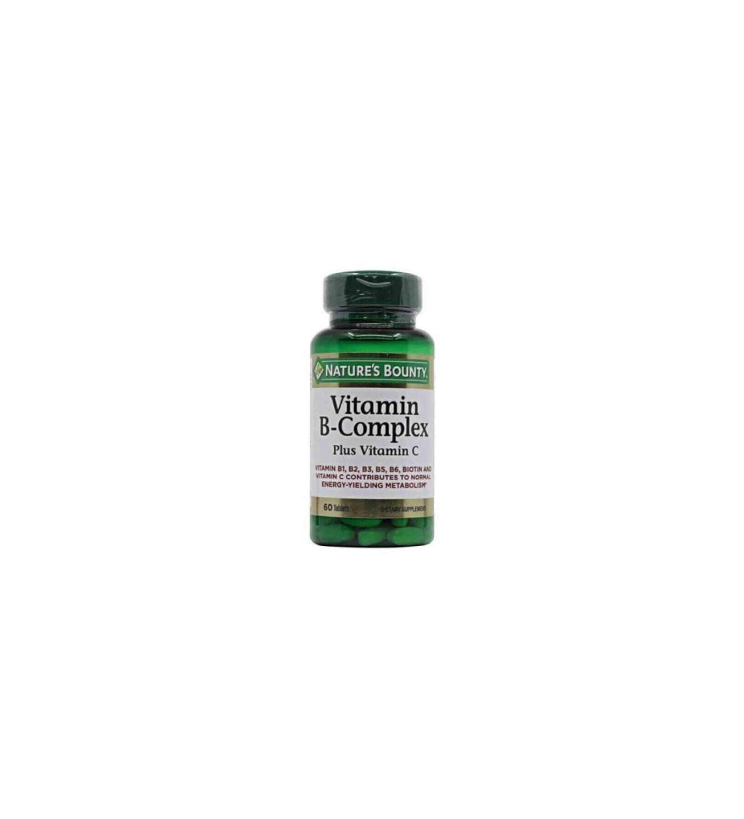 Natures Bounty Vitamin B-complex 60 Tablets