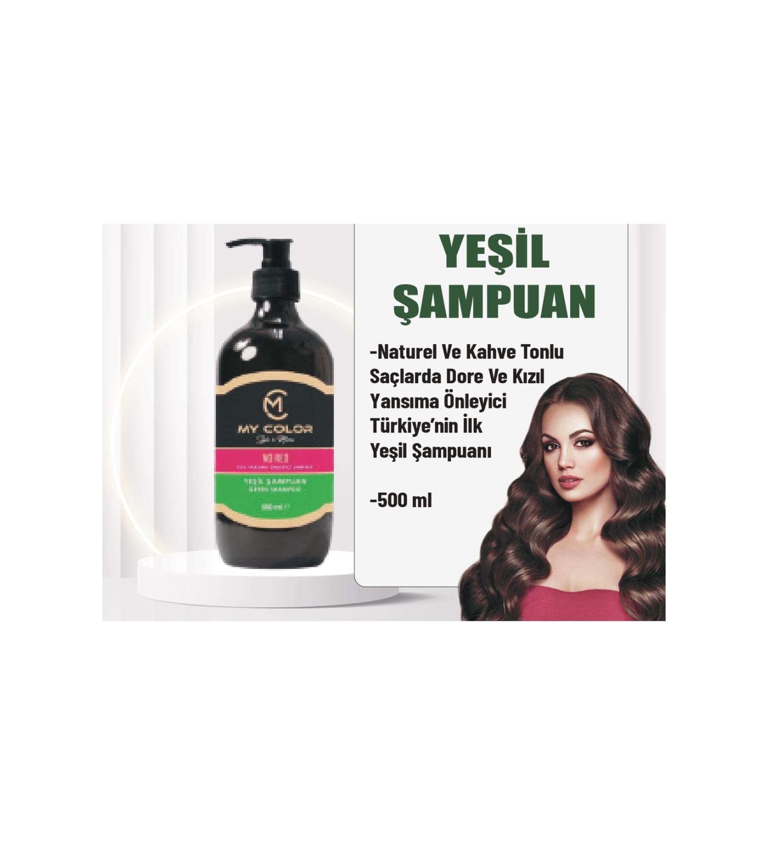 MyColor Style More No Red Green Shampoo Natural and Coffee Tones Prevent Redness in Dyed Hair 500 ml