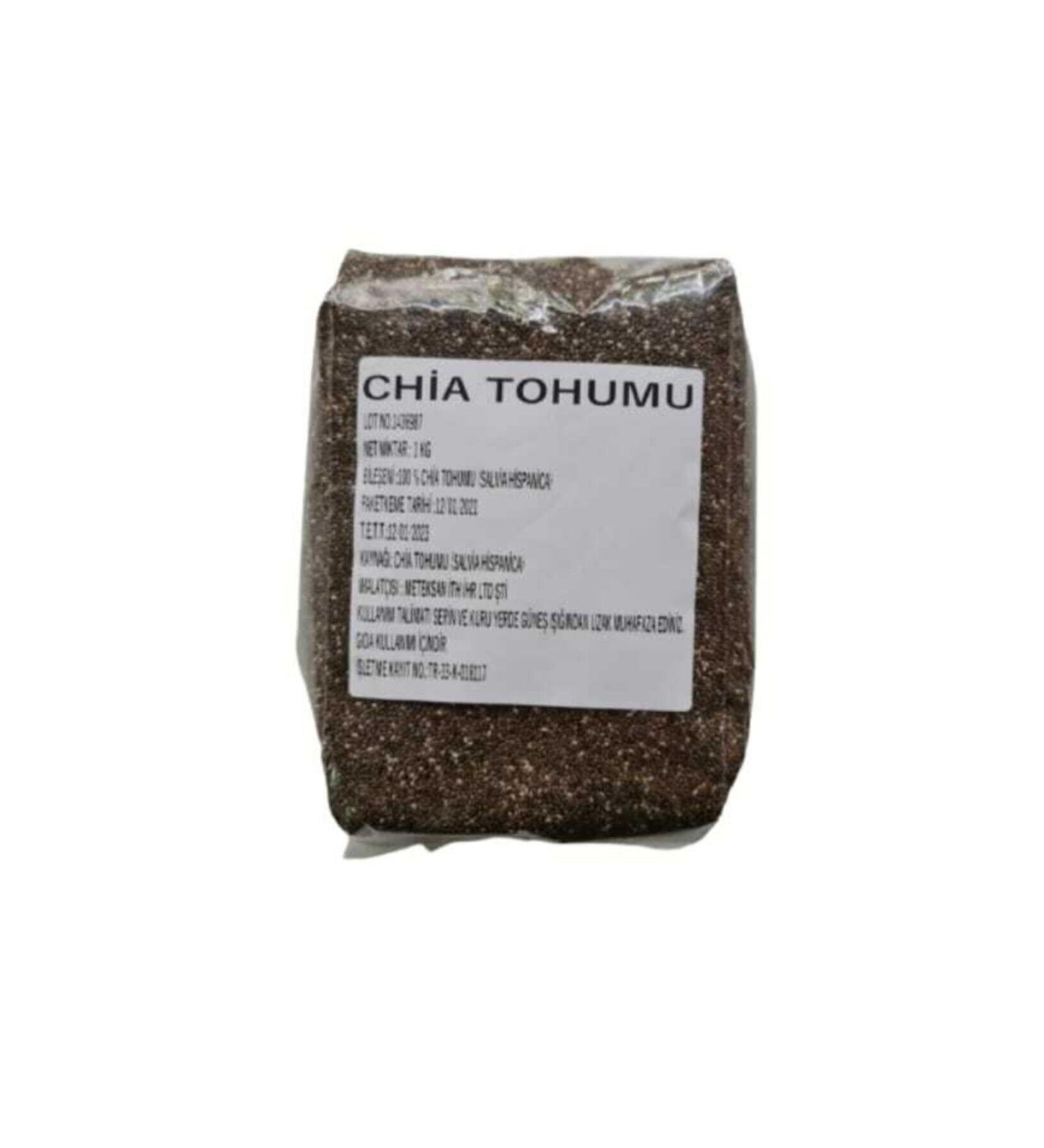 Meteksan Chia Seed 1 Kg Chia Seed