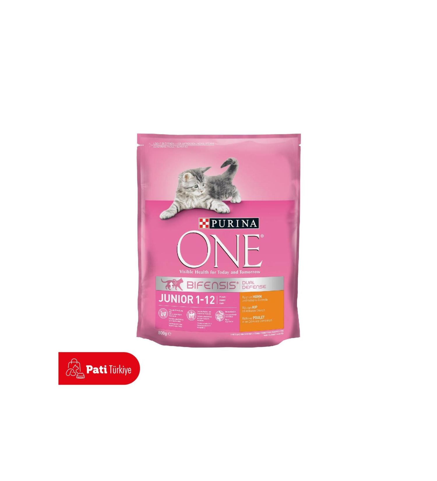 Purina One Junior Kitten CHICKEN Cat Food 800 gr