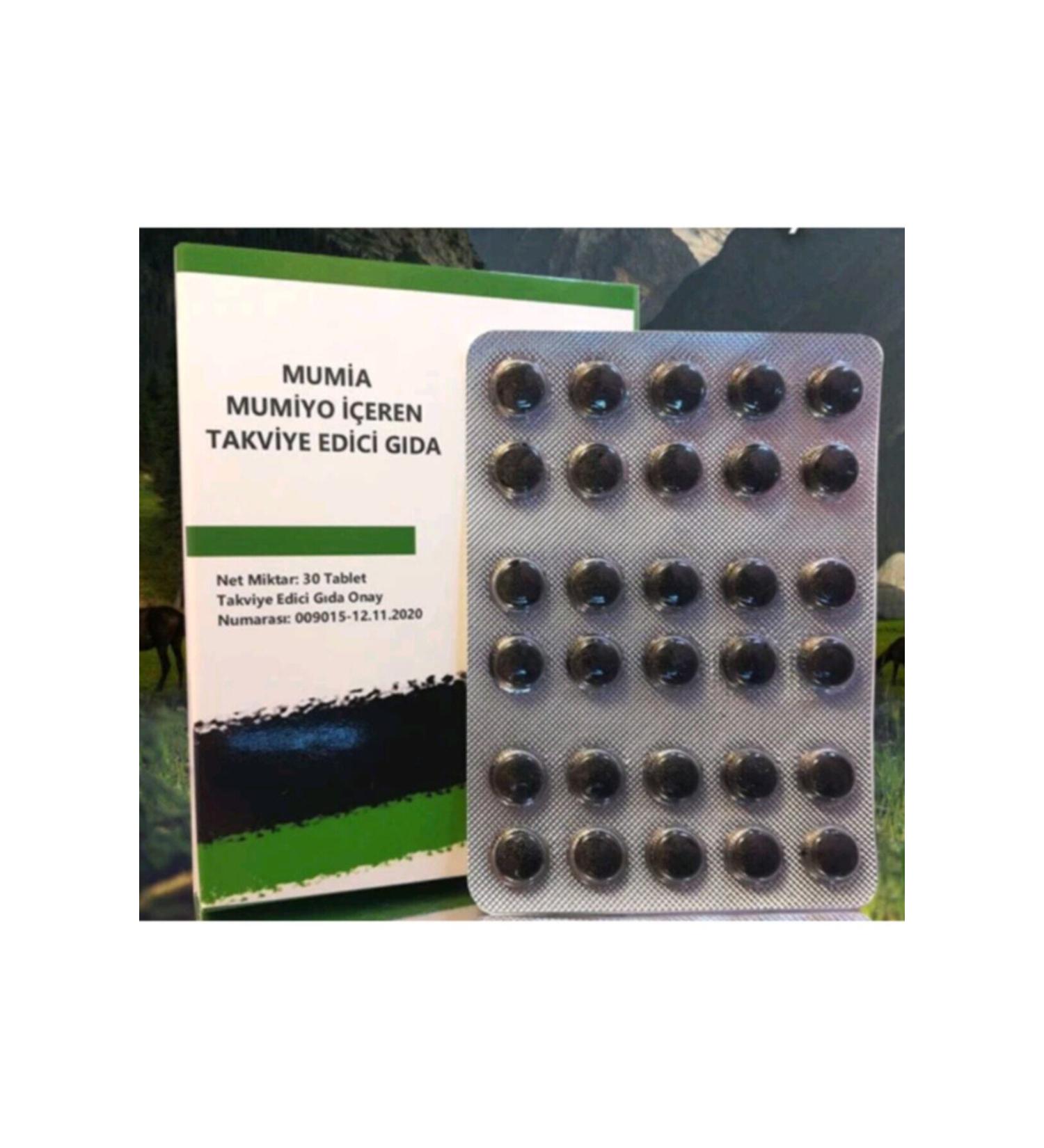 MUMIA SUPPLEMENTARY FOOD CONTAINING MUMIO Mumio Supplementary Food 30 Tablets