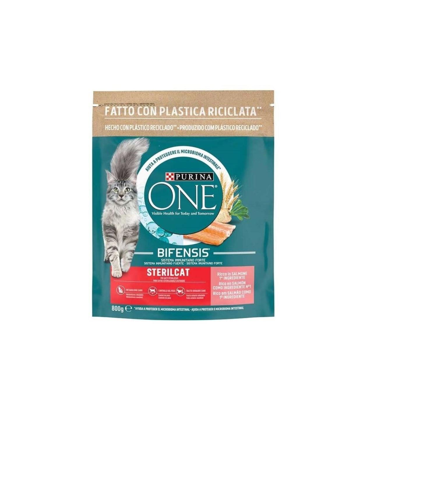 Purina One Salmon Sterilized Cat Food 1.5 Kg
