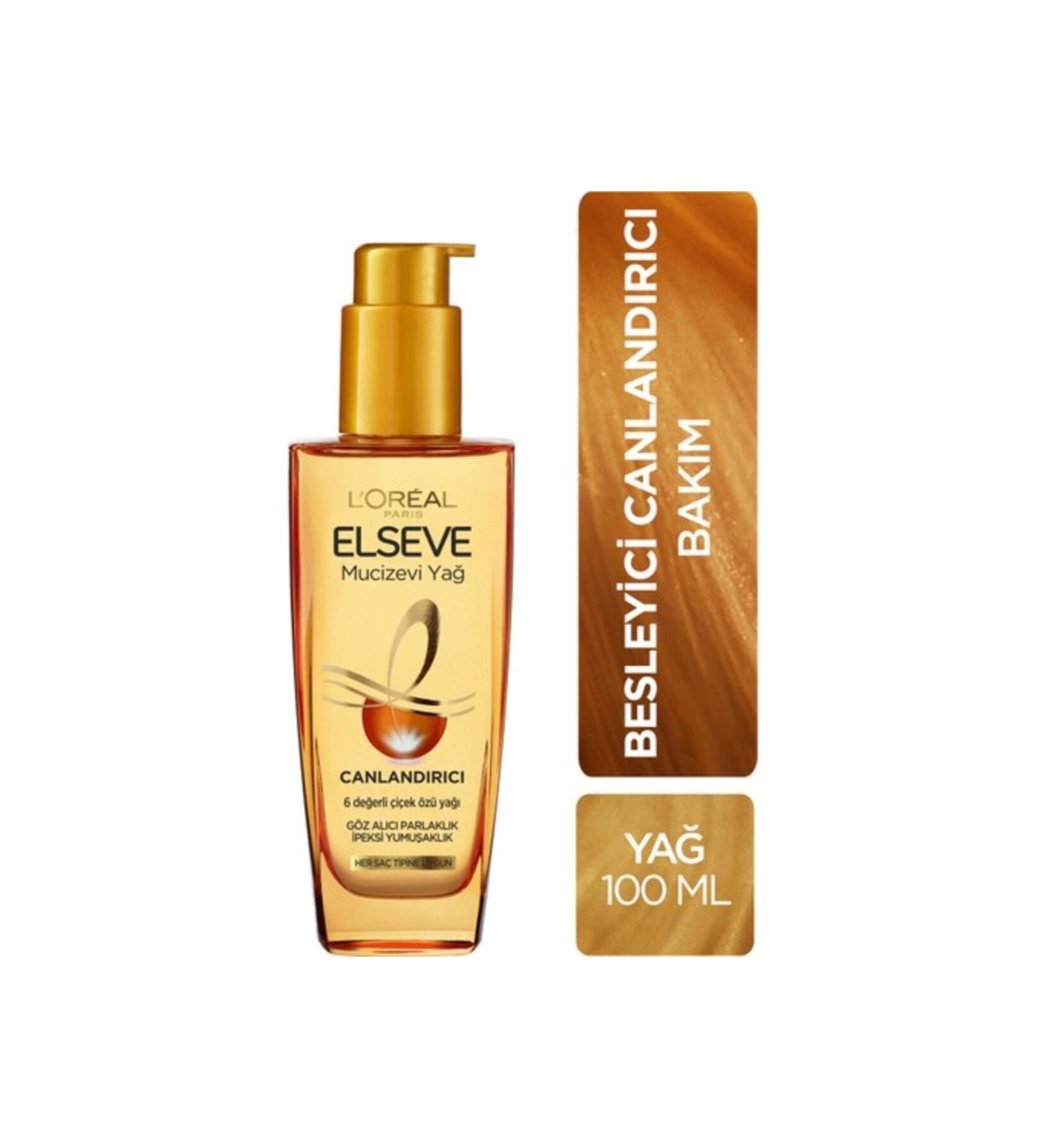 Elseve L'Or al Paris Elseve Miraculous Revitalizing Care Oil 100 ml - Buy Online on GoSupps.com