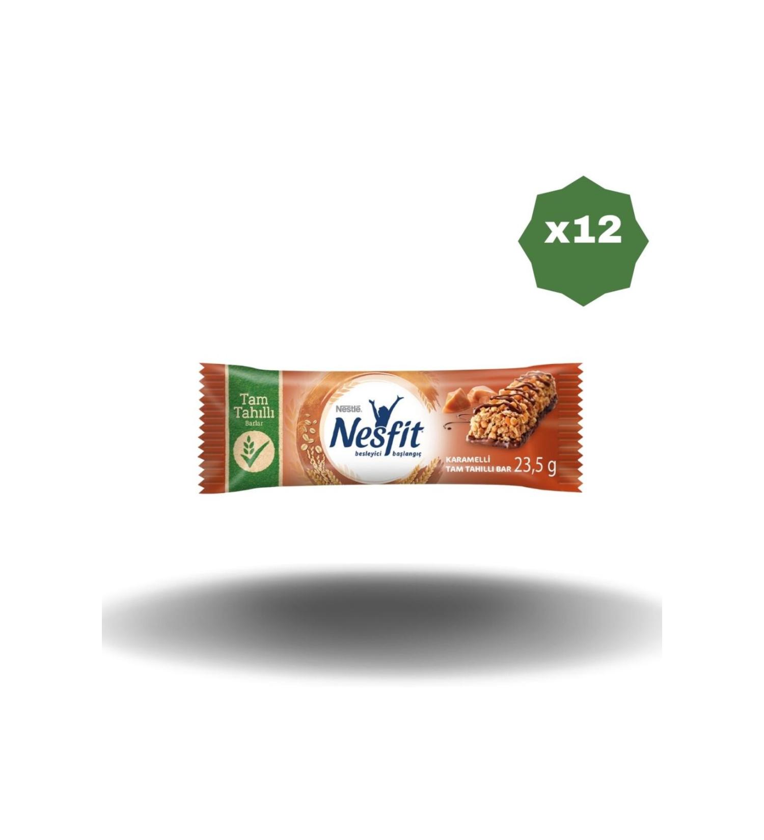Nestle NESFIT CARAMEL BAR 23.5 GR X 12 PIECES
