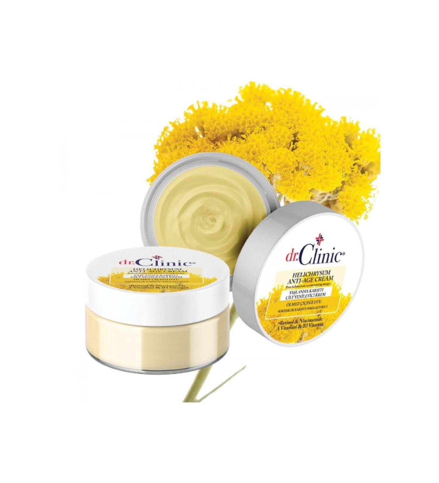 Dr. Clinic Immortelle Helichrysum Skin Rejuvenating Cream 50 ml