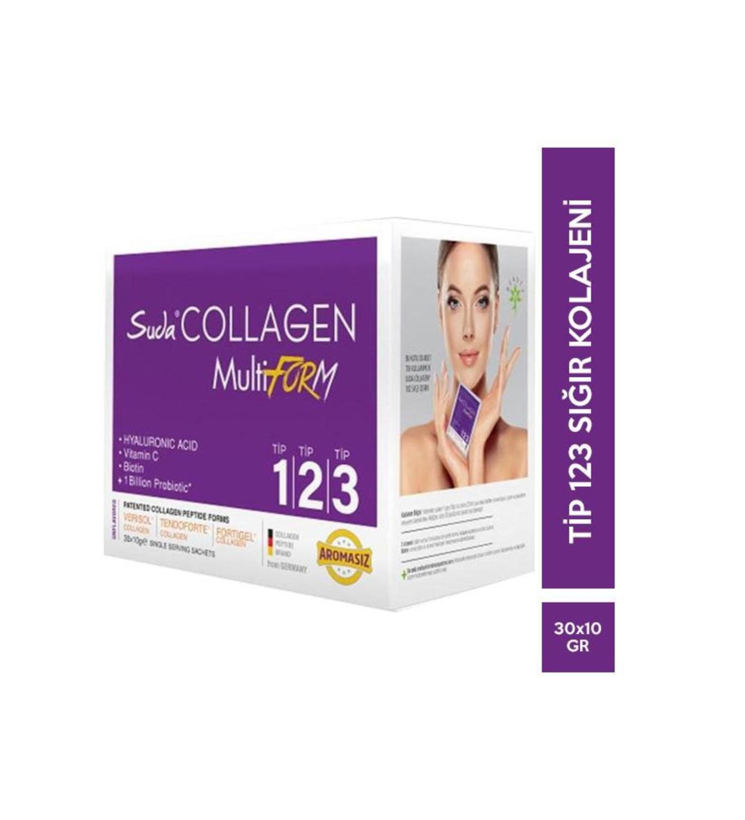 Collagen Multiform in Water Unflavored 10 g x 30 Sachets