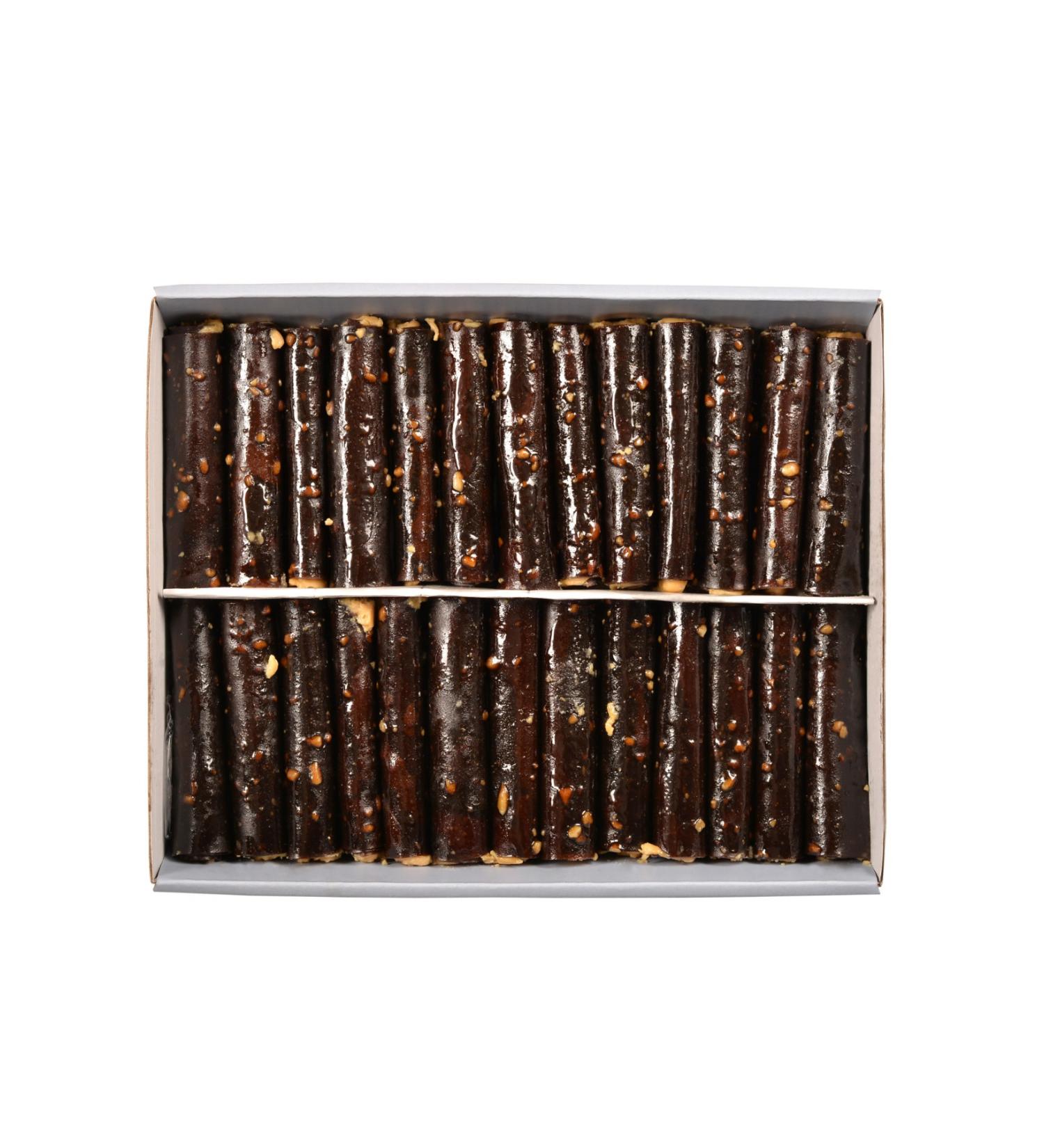 Birsalk m Fruit Roll & K me G m hane Carob Fruit Roll with Hazelnut Paste 1500 gr - Buy Online on GoSupps.com