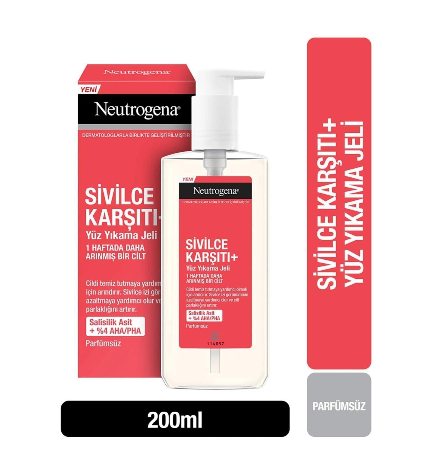 Neutrogena Anti-Acne Cleansing Gel 200 Ml