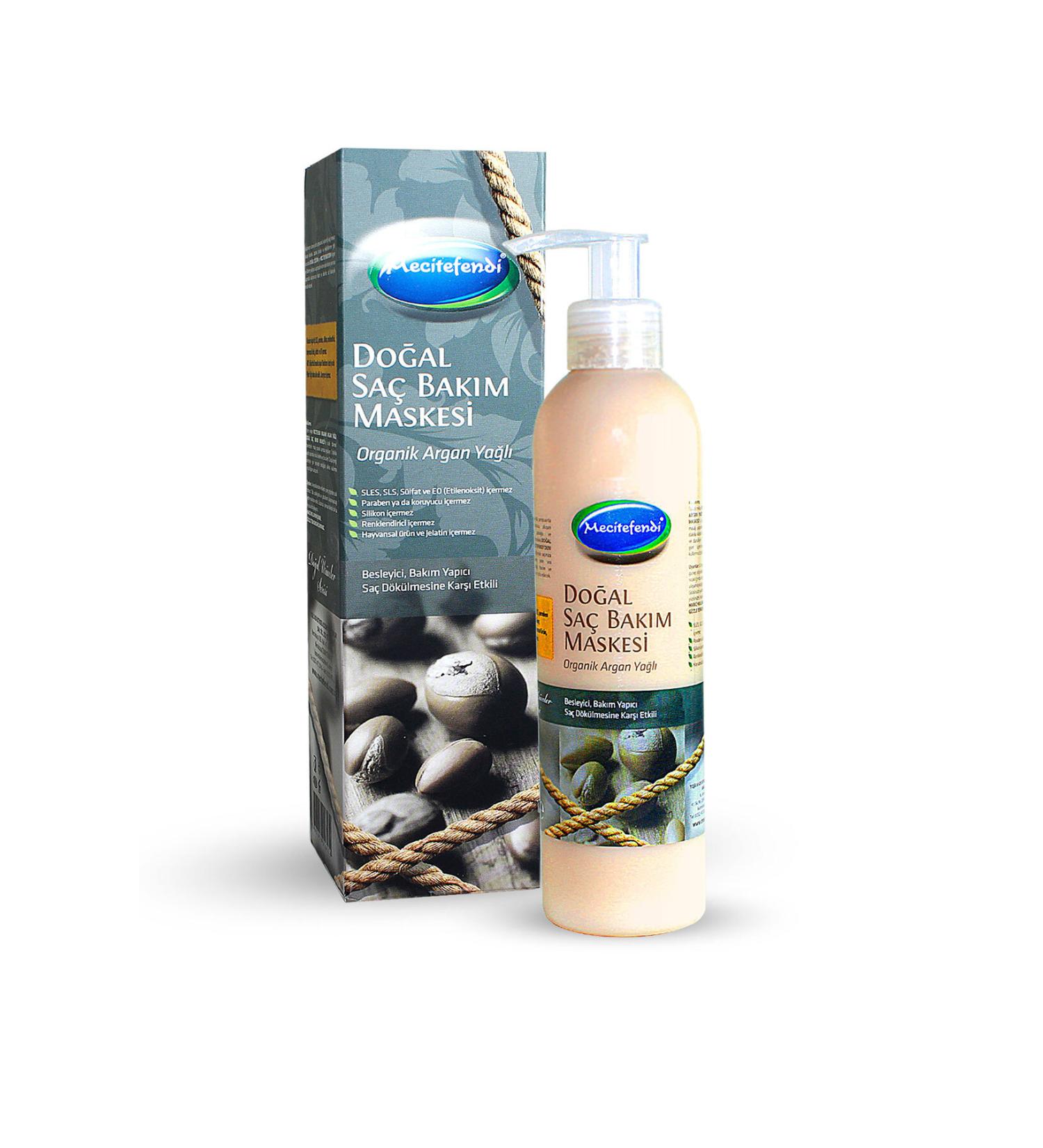 Mecit Efendi Natural Hair Care Mask - Organic Argan 250 Ml