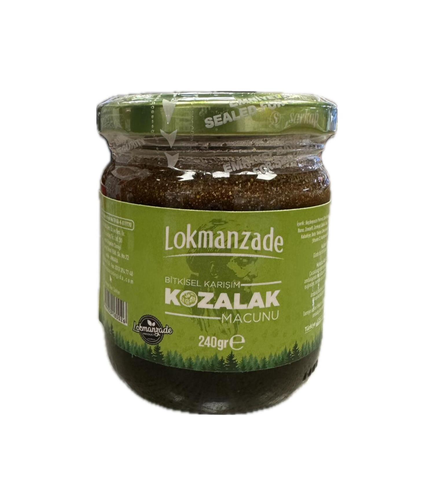Lokmanzade natural pine cone paste 240 gr herbal mixture
