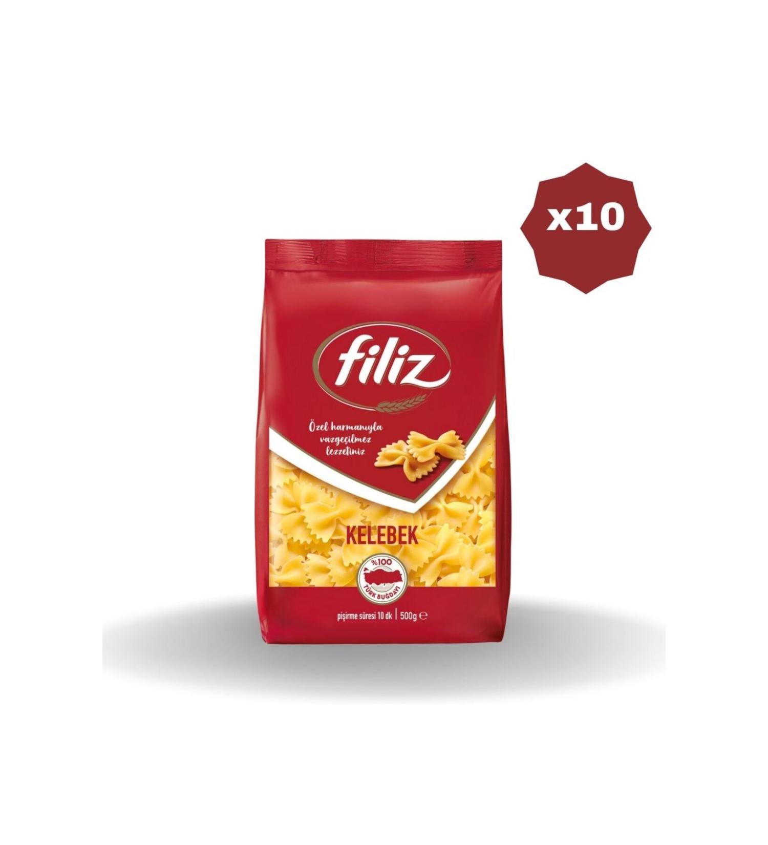 F L Z BUTTERFLY PASTA 500 GR X 10 Pieces