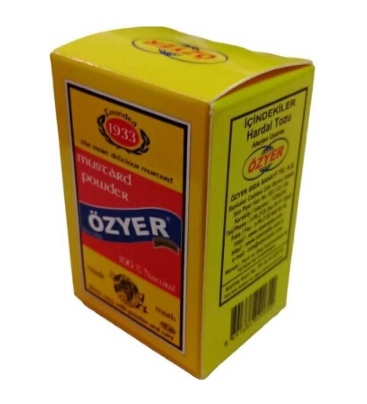 Ozyer Wholesale Mustard Powder 10 Pieces x 500 gr