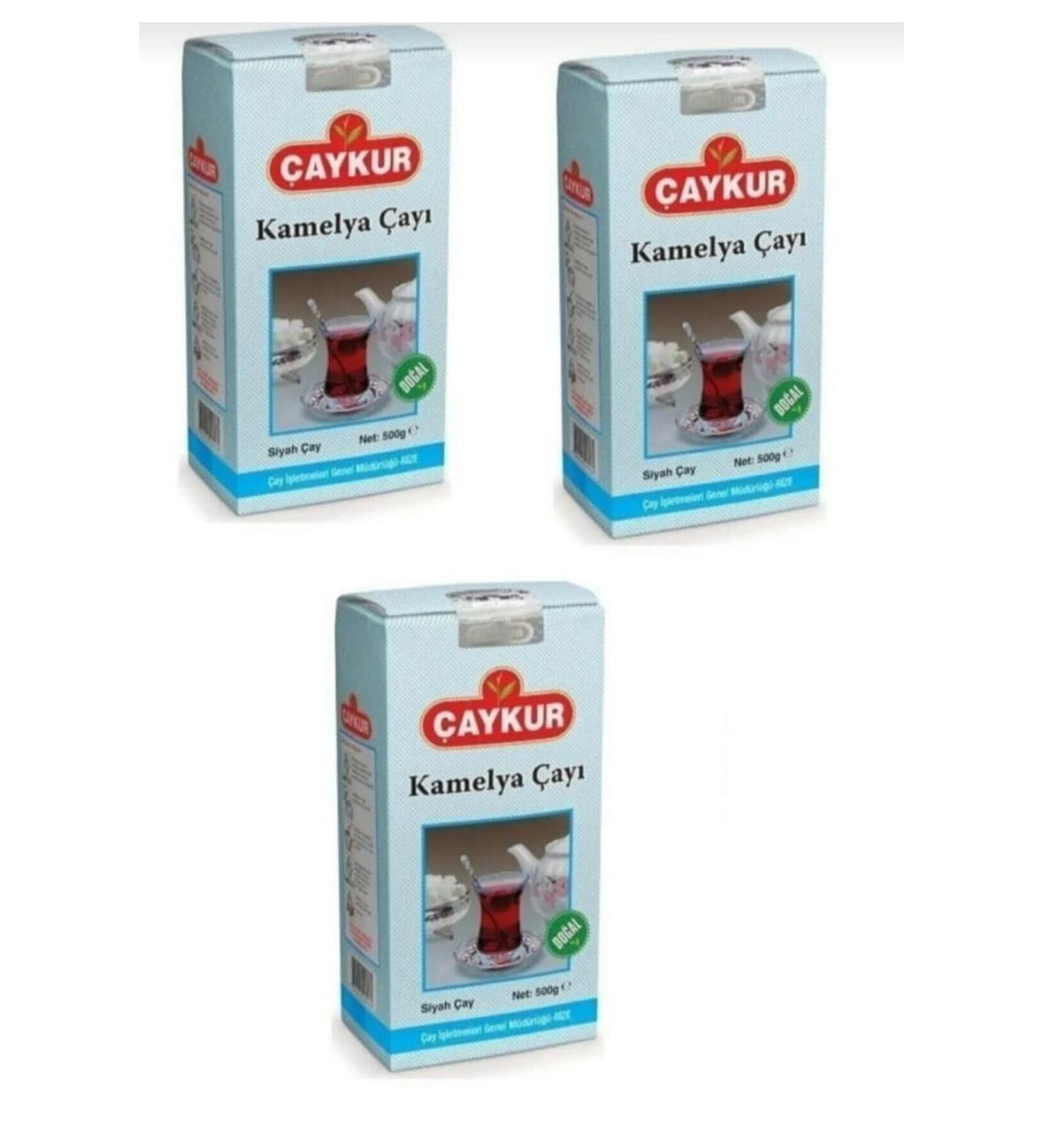 Caykur Camellia Tea 500g X 3