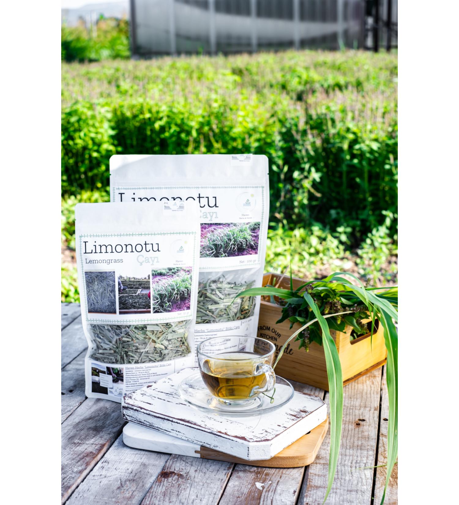 Haven Herbs & Blends Lemongrass Tea 100 Gr | & Blends Herbal Tea